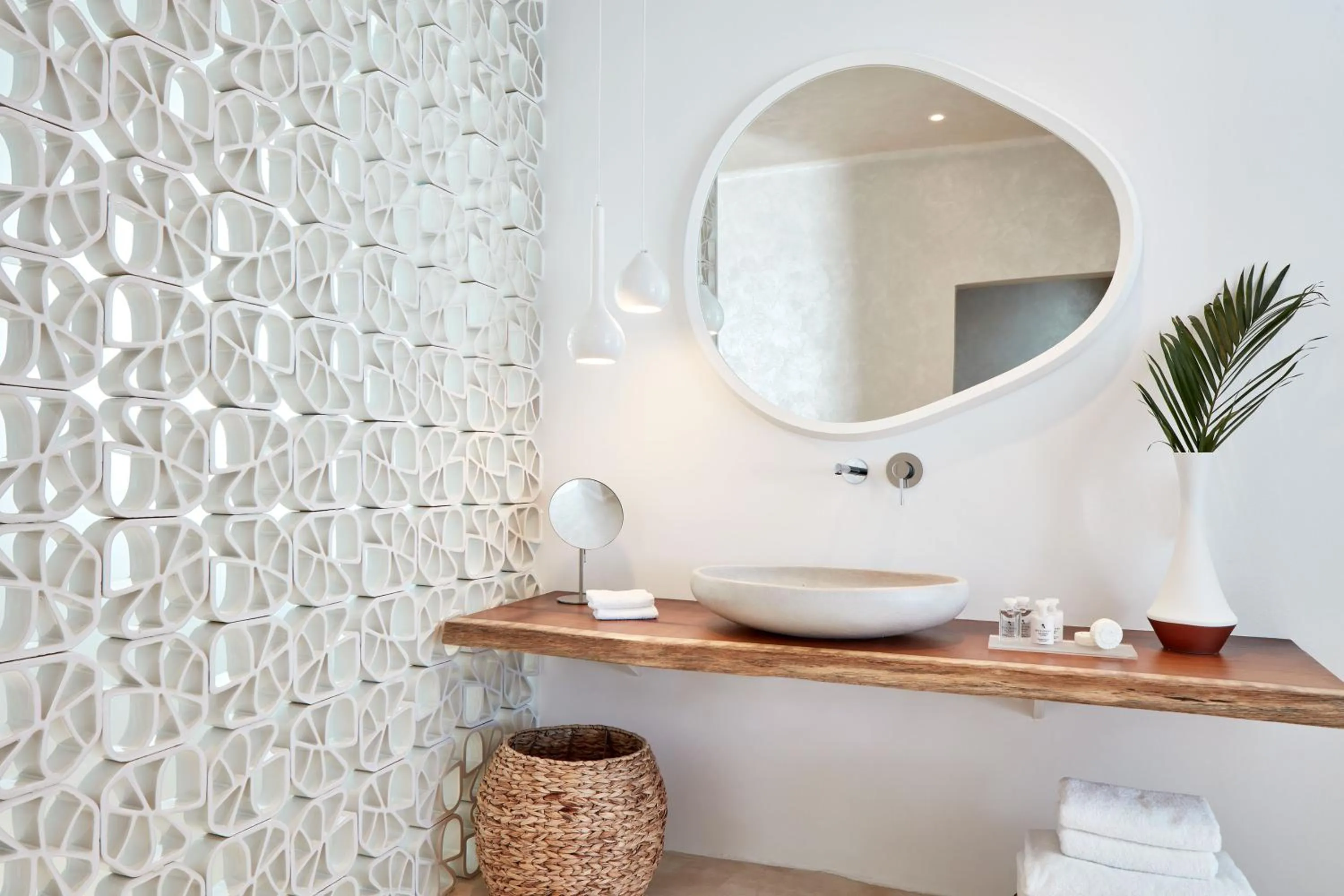 Bathroom in Astra Suites