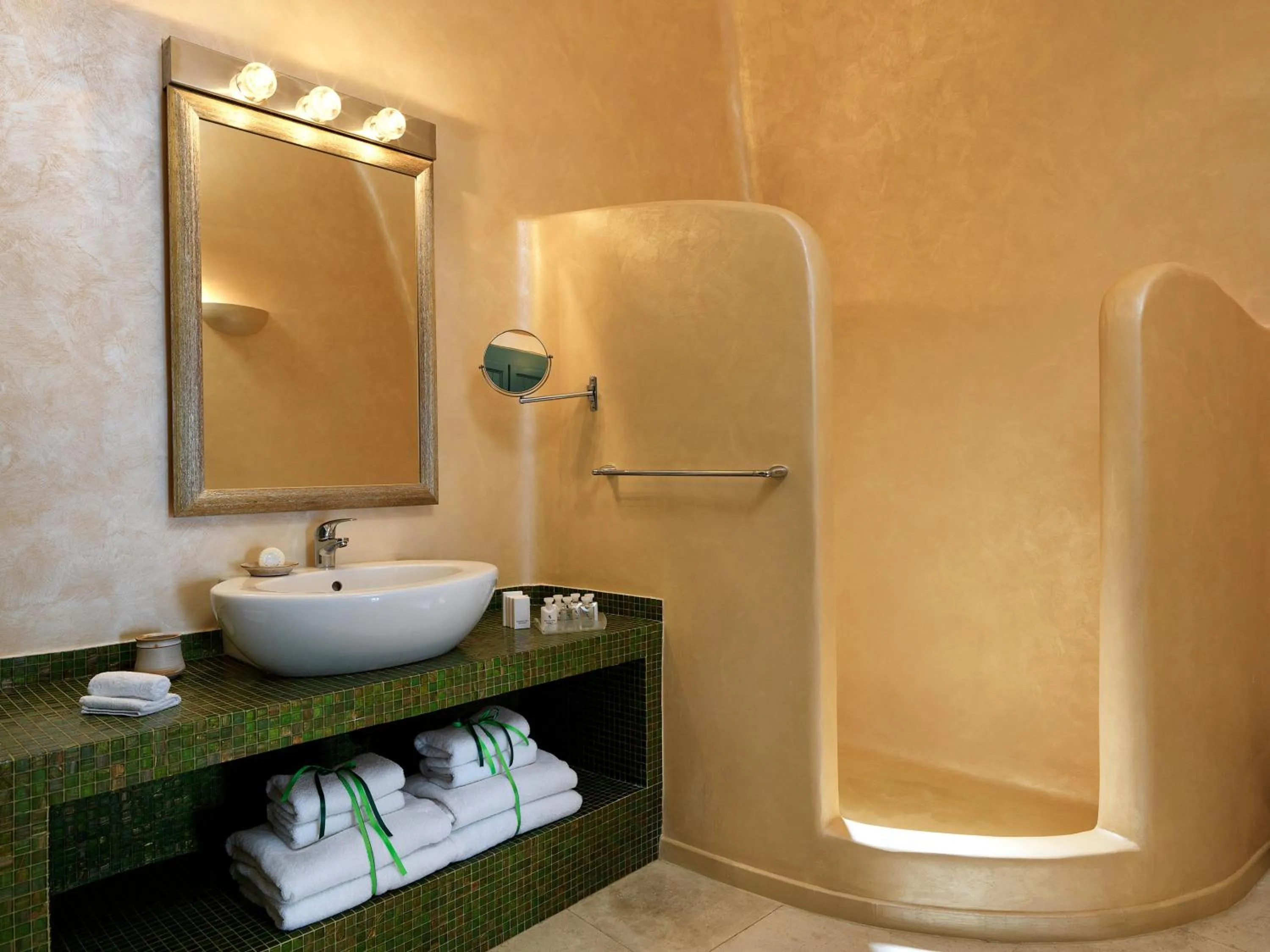 Bathroom in Astra Suites