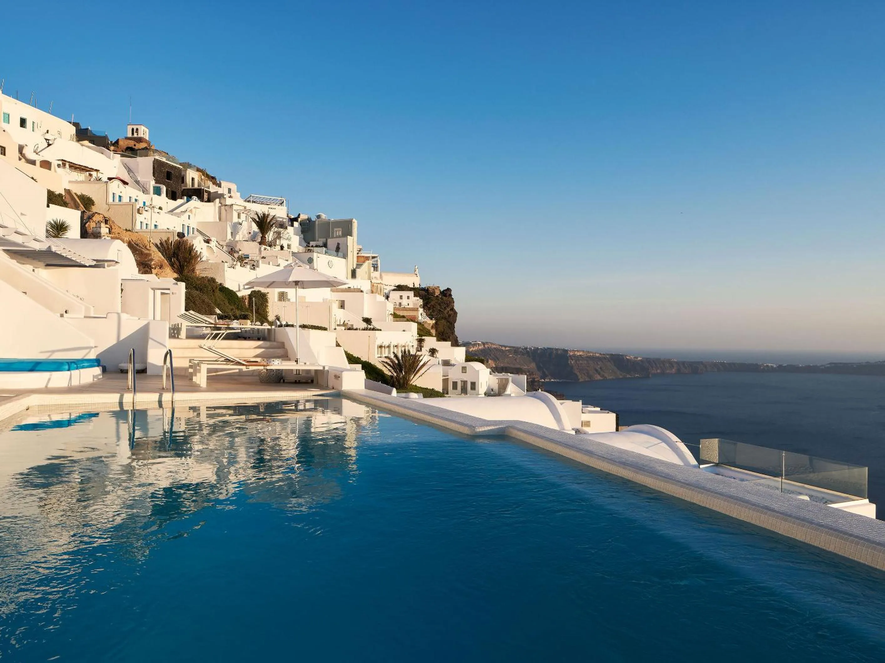 Swimming pool in Astra Suites
