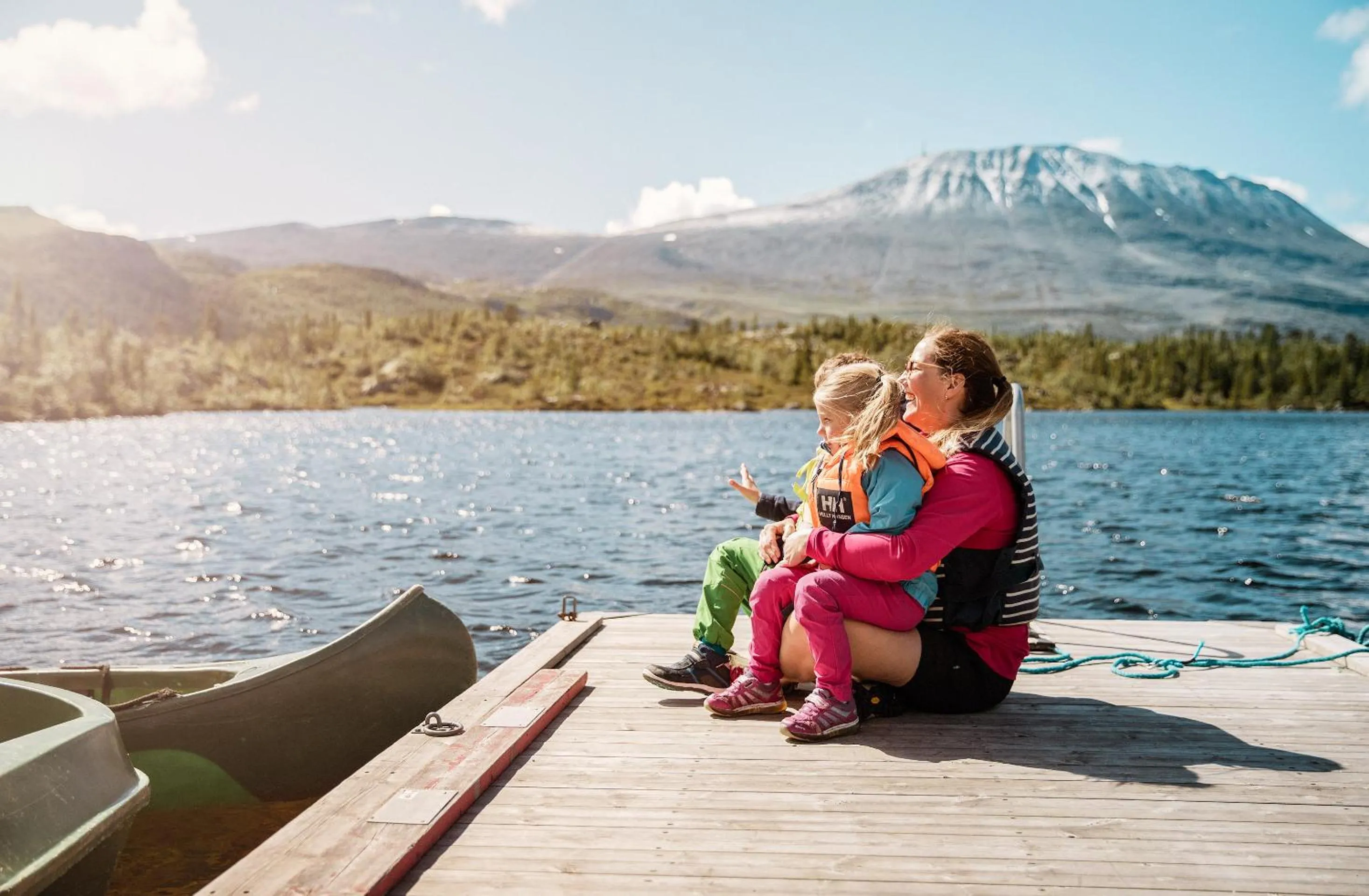 Canoeing in Gaustablikk Fjellresort