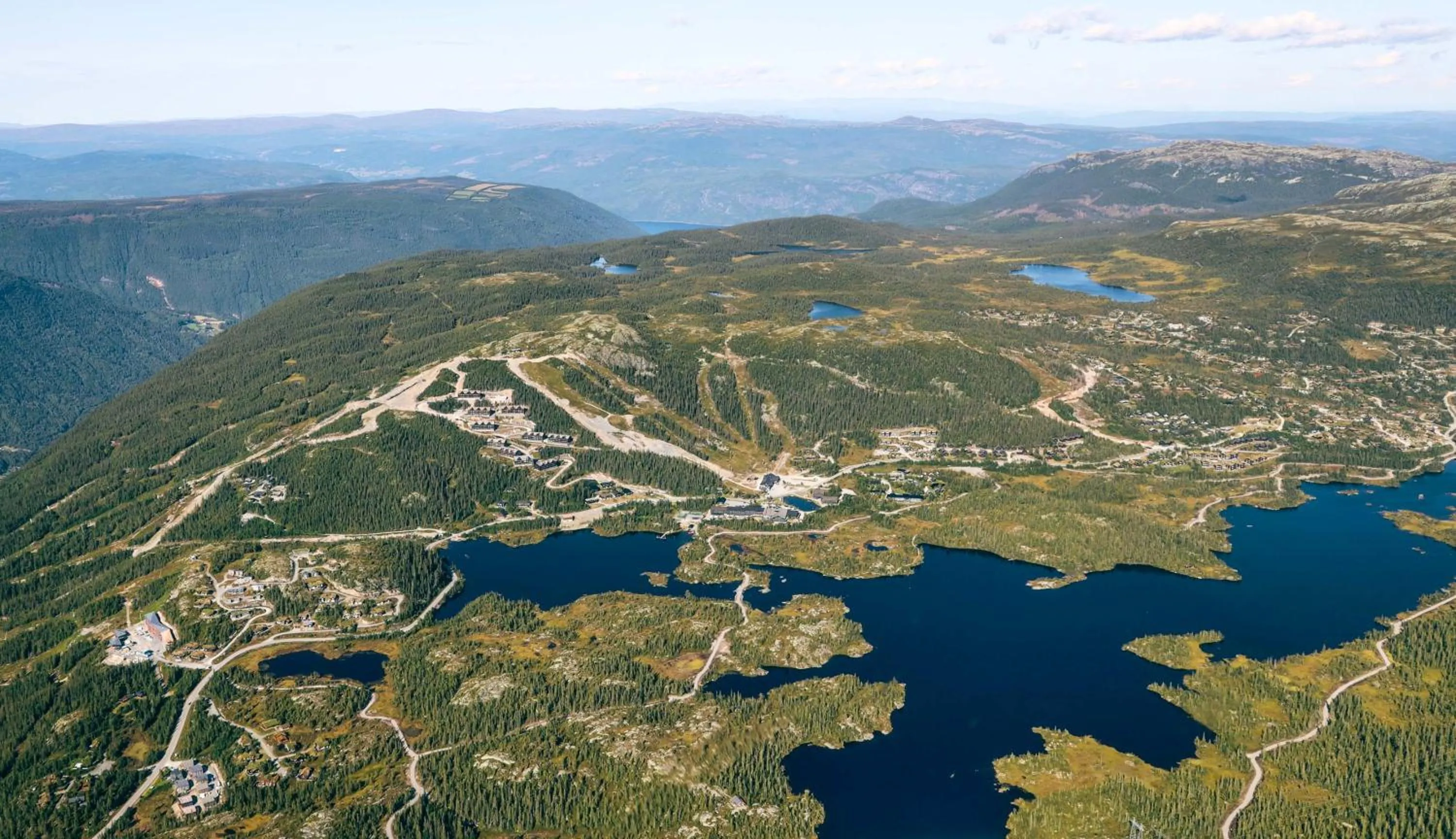 Natural landscape in Gaustablikk Fjellresort