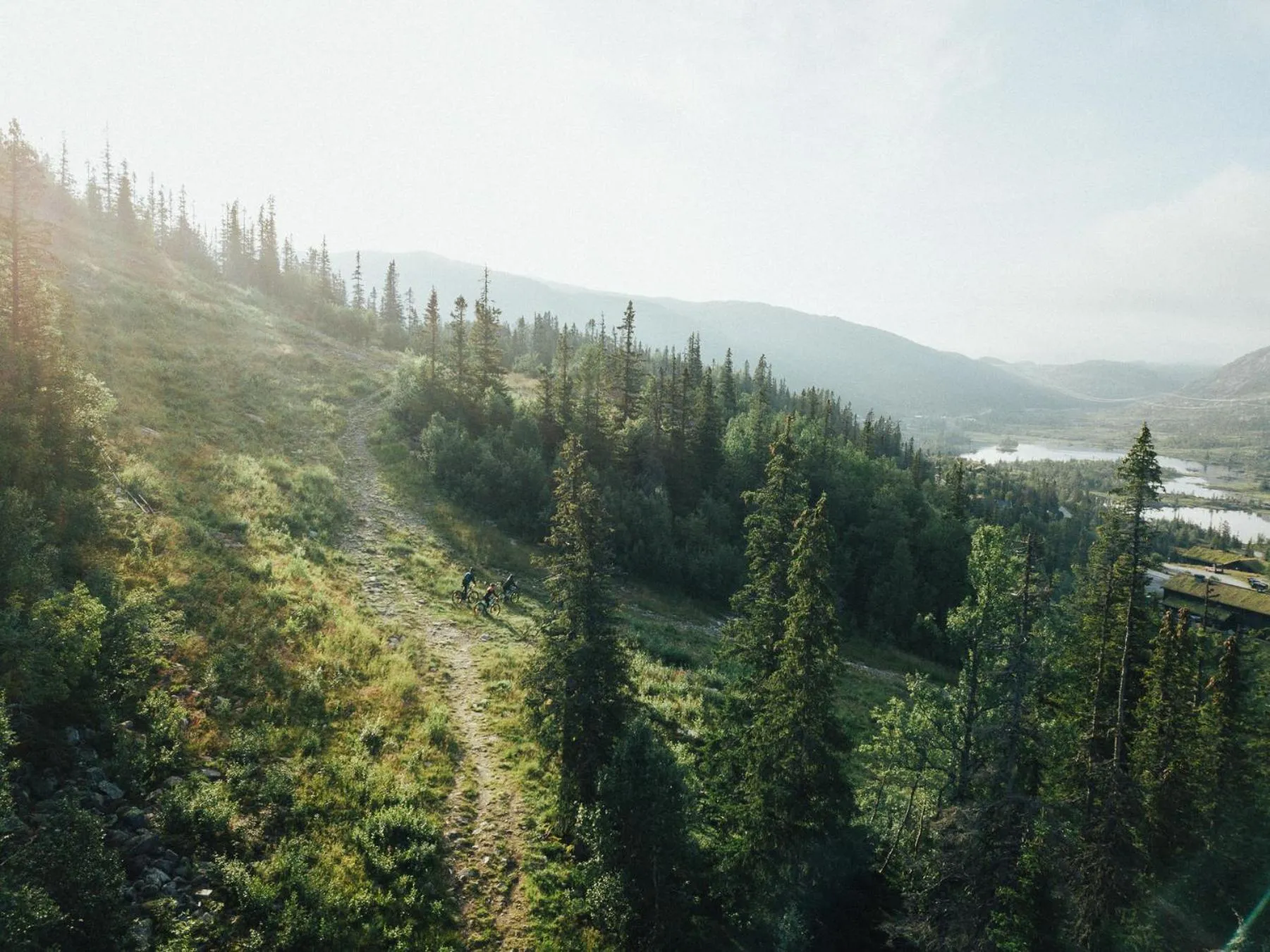 Natural landscape in Gaustablikk Fjellresort