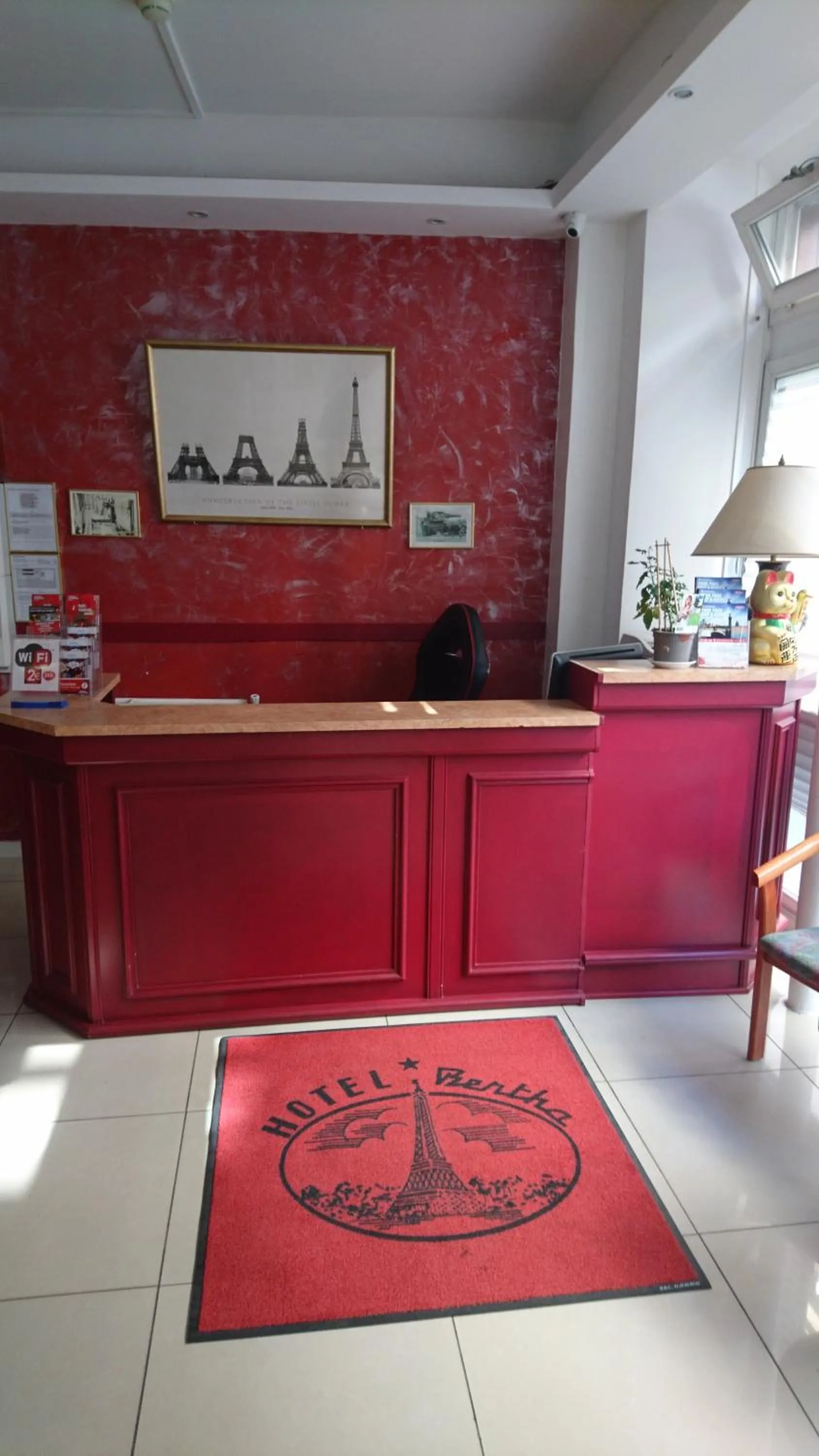 Lobby or reception in Bertha