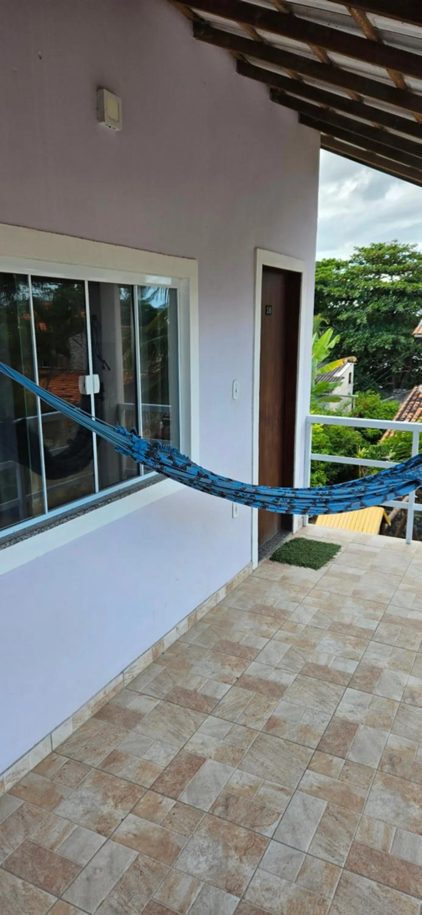 Balcony/Terrace in Pousada Viva Mar