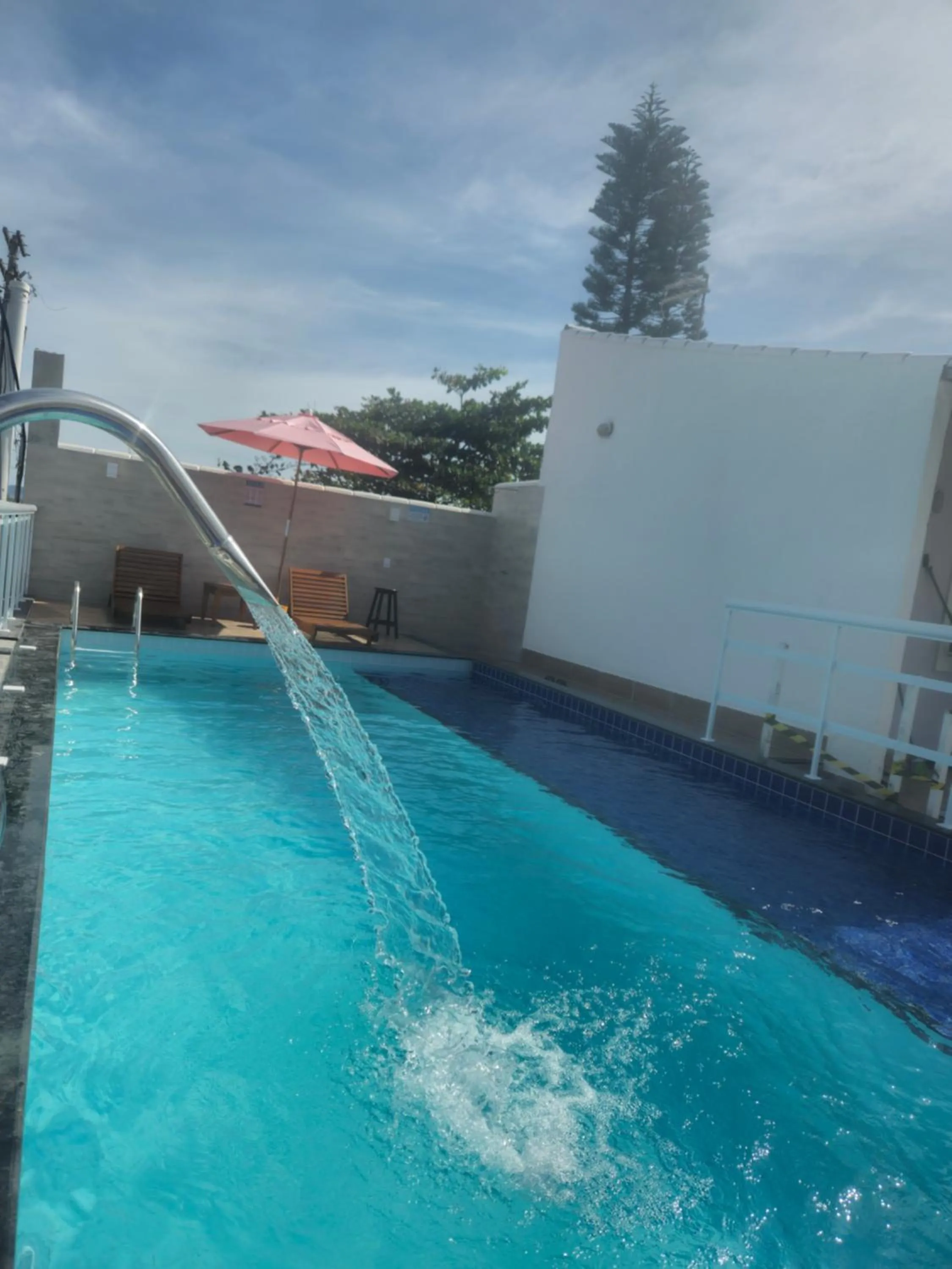 Swimming pool in Pousada Viva Mar