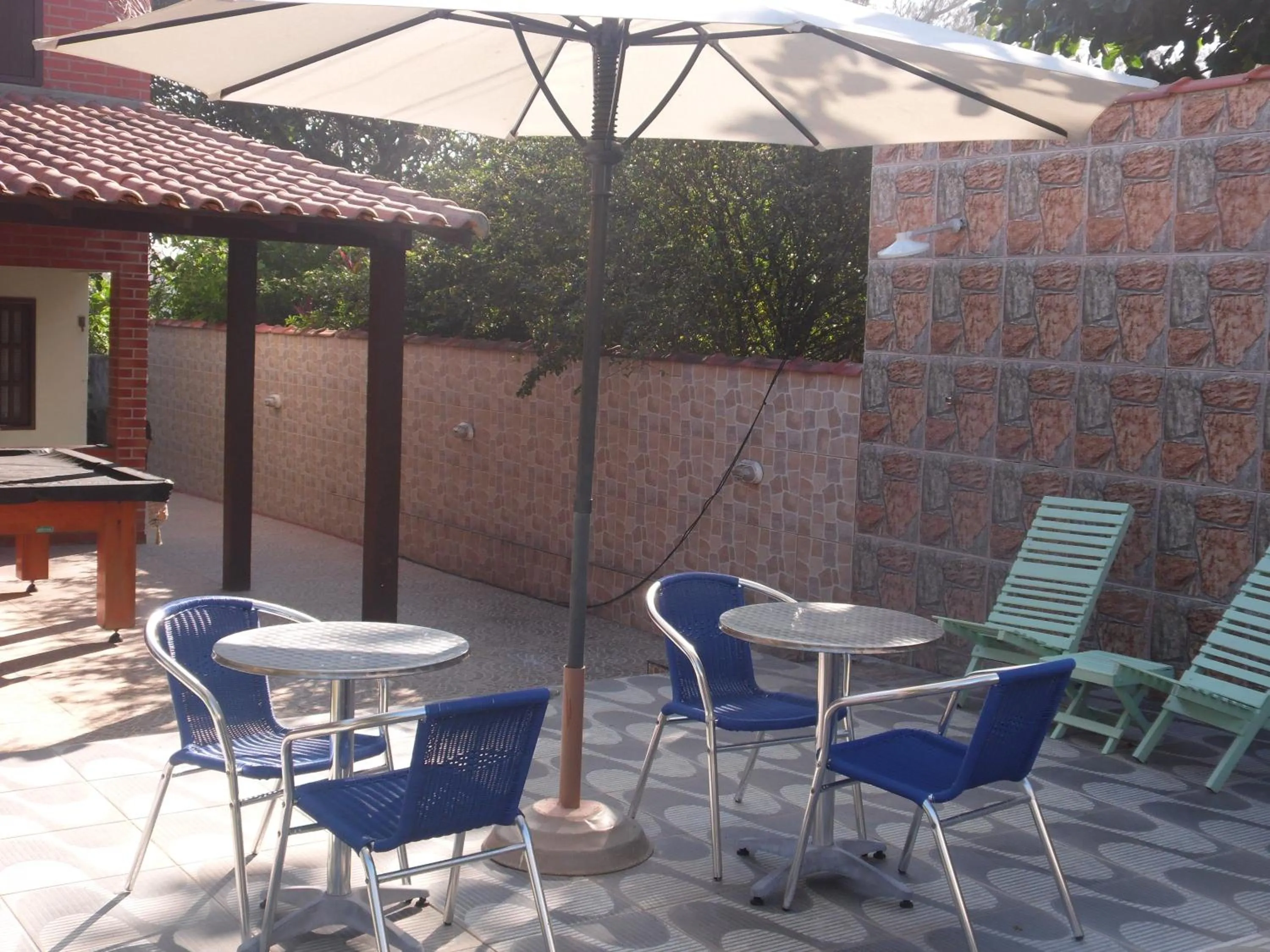 Patio in Pousada Viva Mar