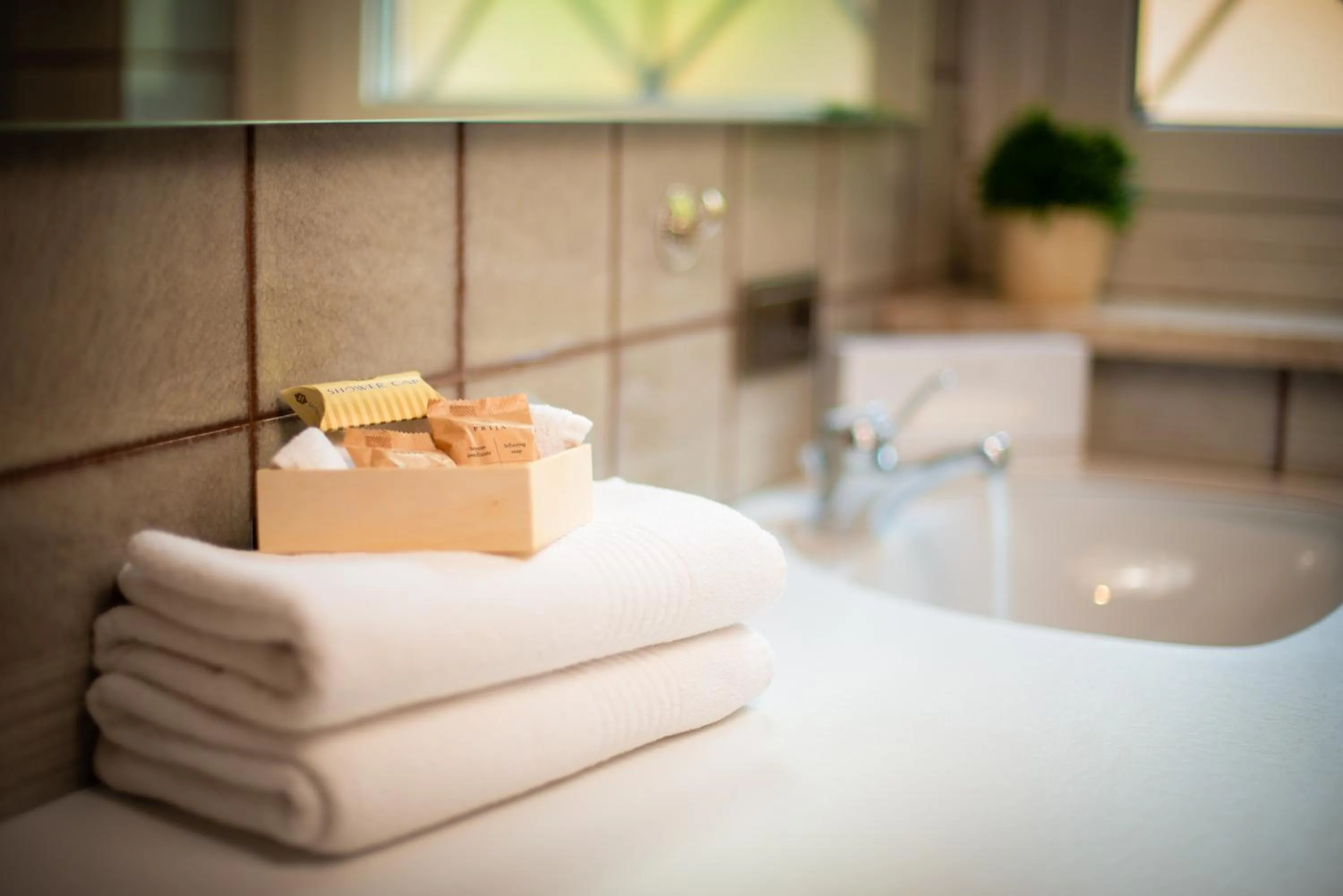 Bathroom in Charme Hotel Uridl