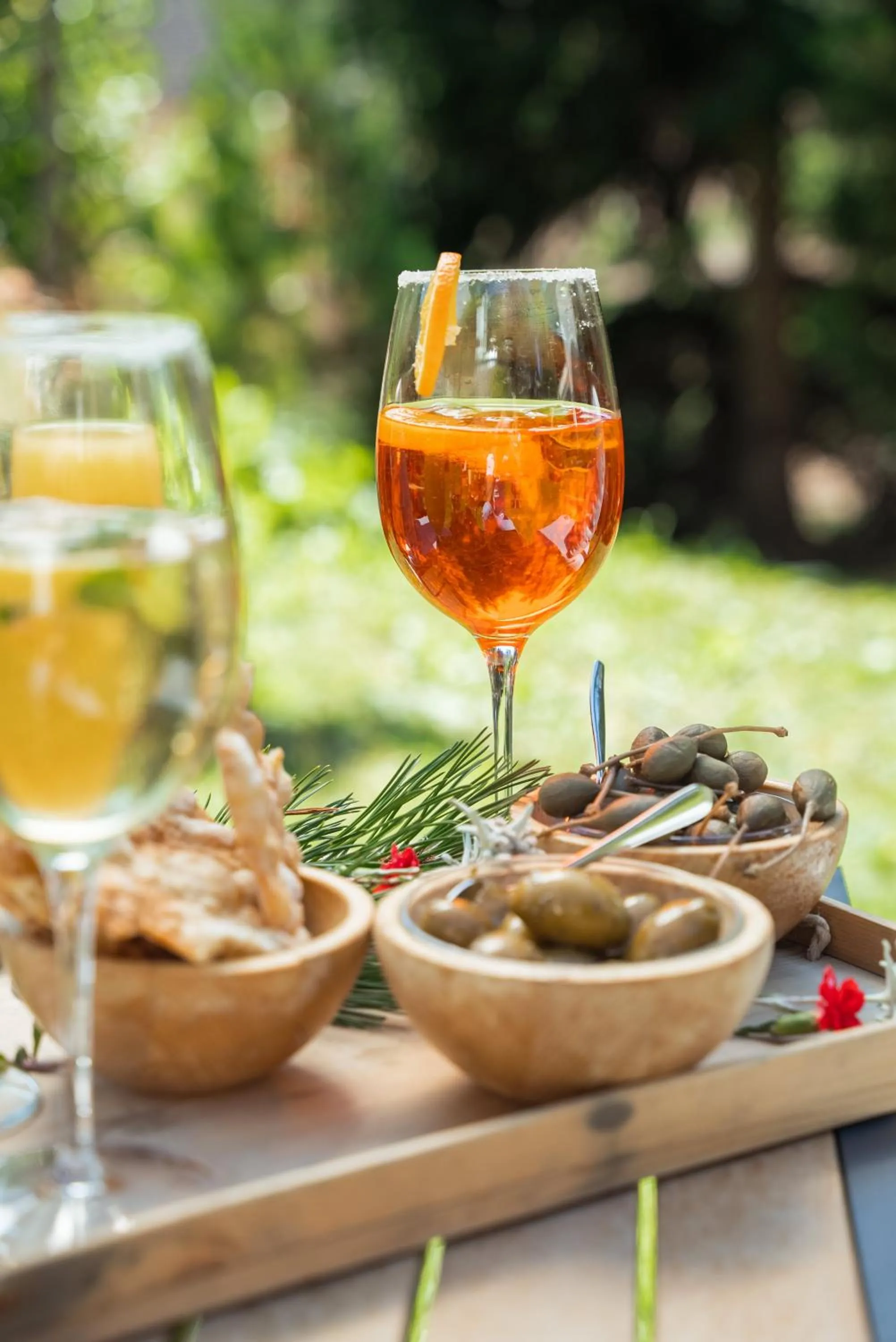 Garden in Charme Hotel Uridl