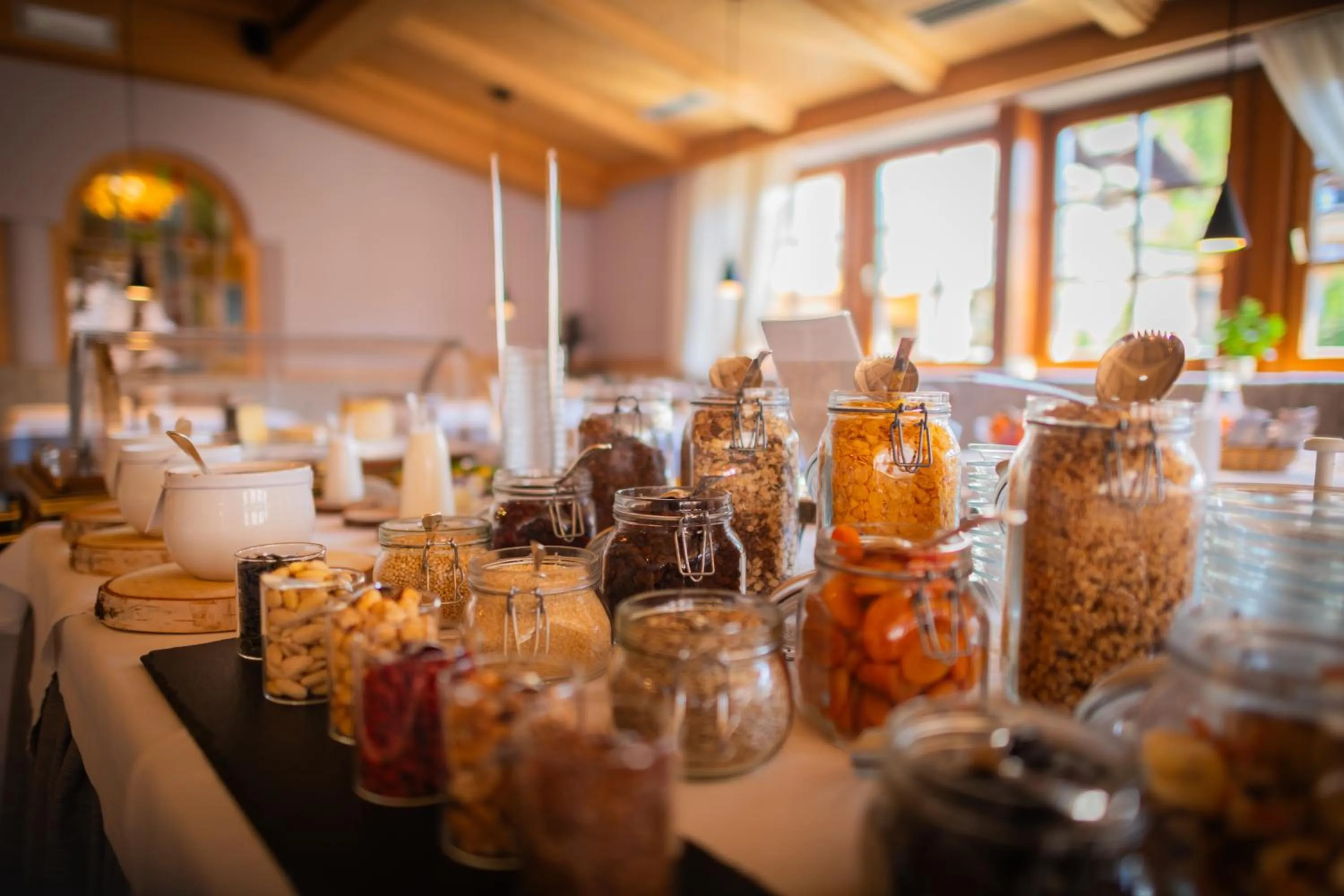 Buffet breakfast in Charme Hotel Uridl