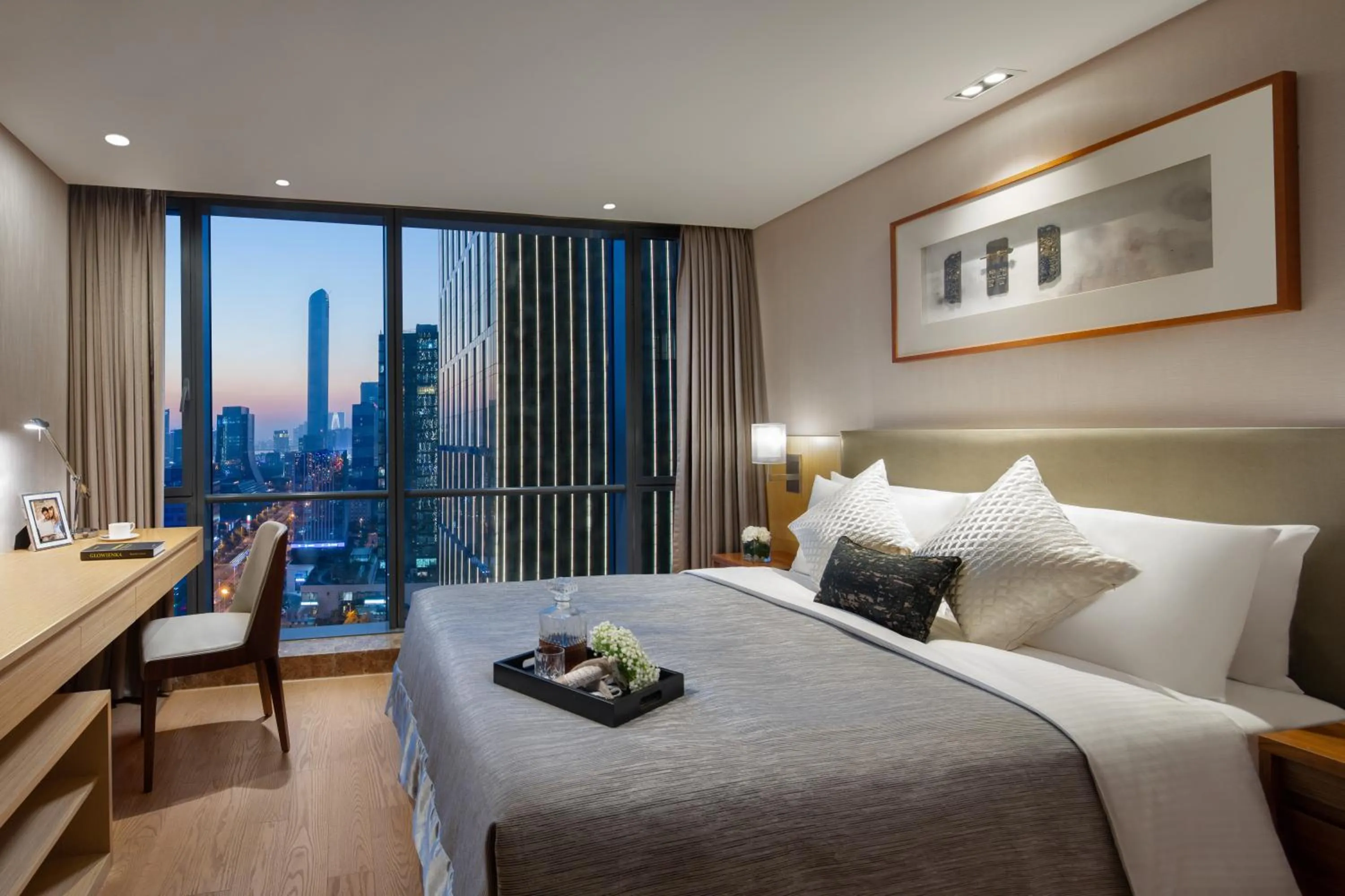 Photo of the whole room, Bed in Somerset Baitang Suzhou