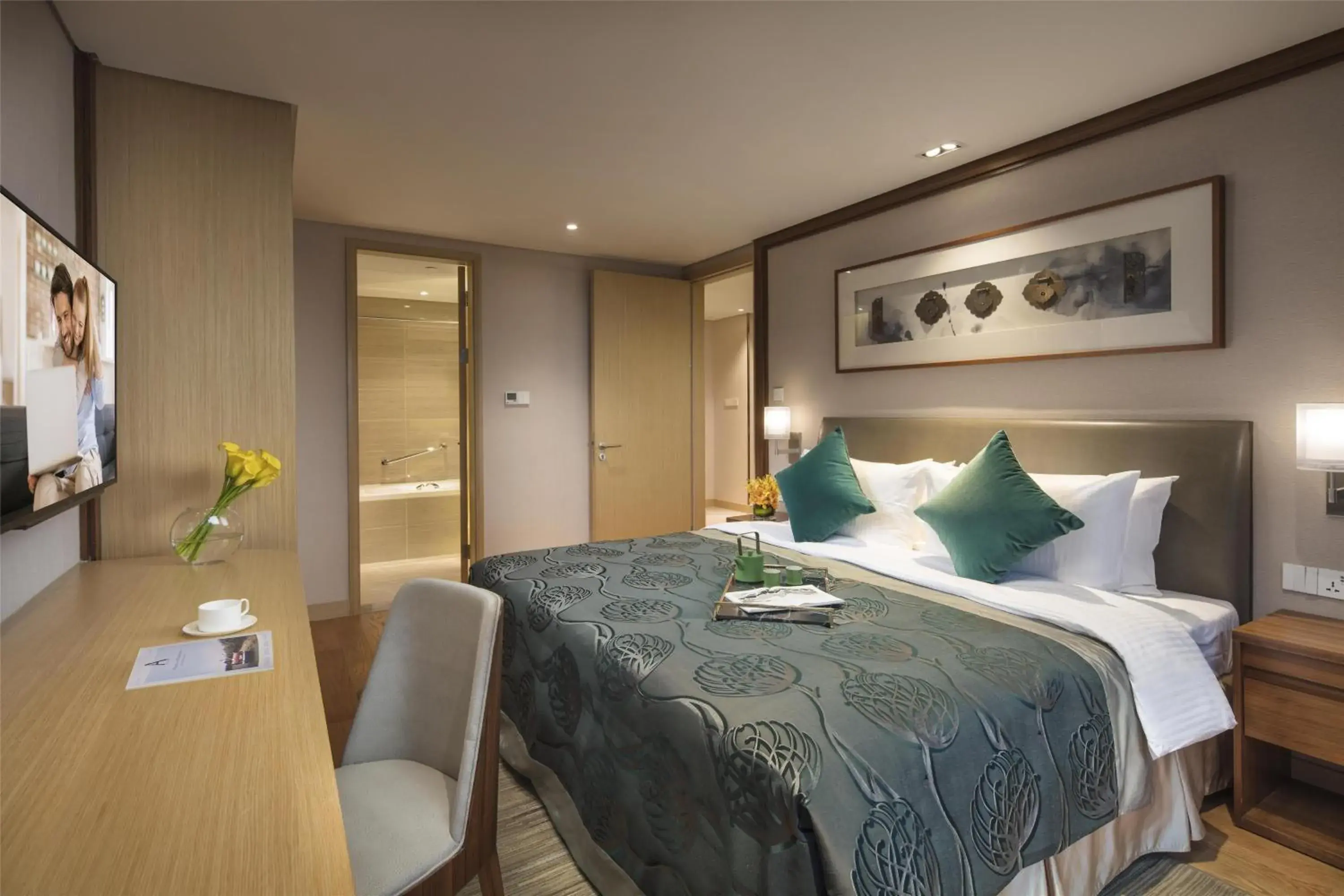 Bedroom, Bed in Somerset Baitang Suzhou Bedroom, Bed in Somerset Baitang Suzhou