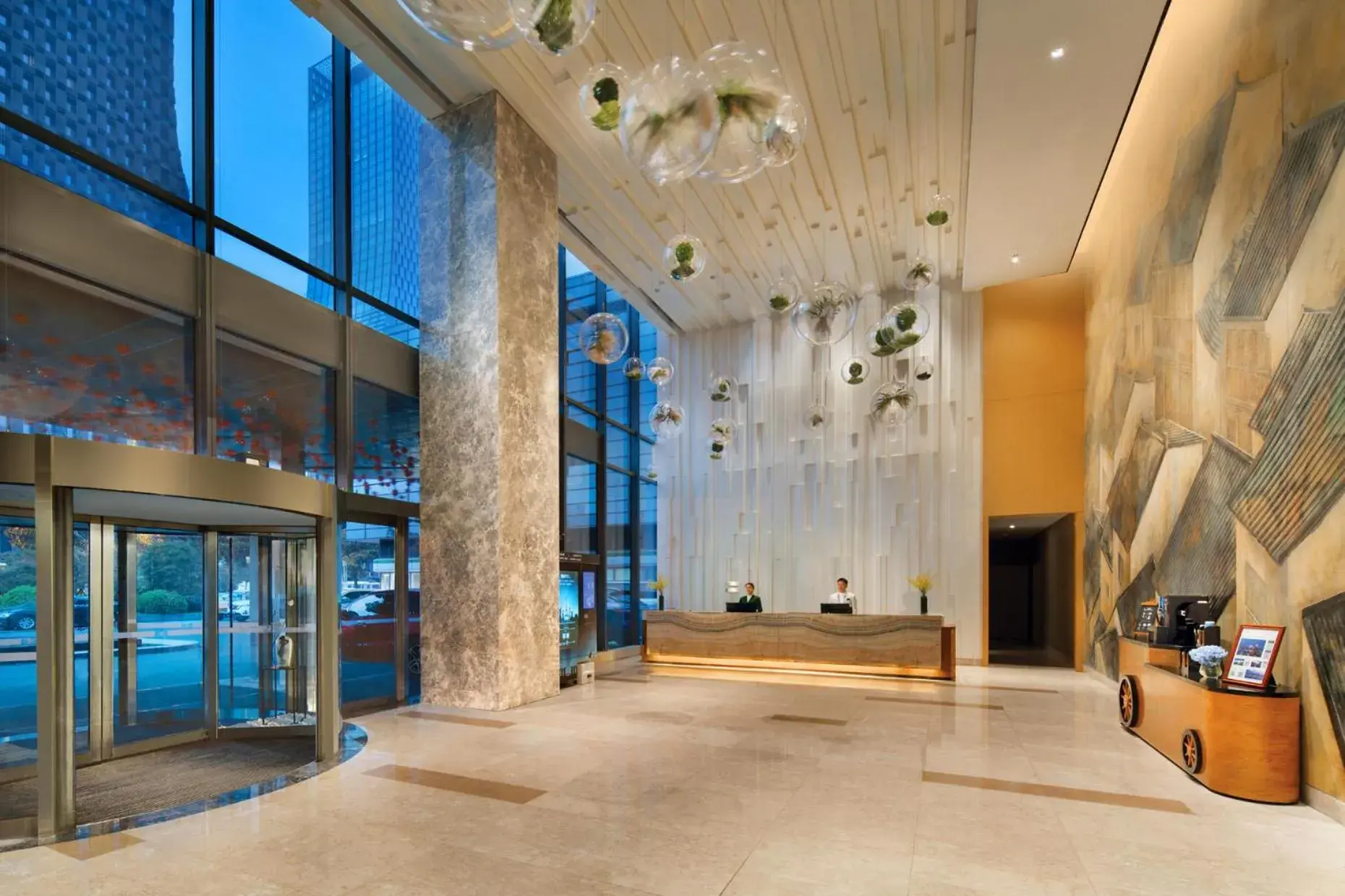 Lobby or reception in Somerset Baitang Suzhou Lobby or reception in Somerset Baitang Suzhou