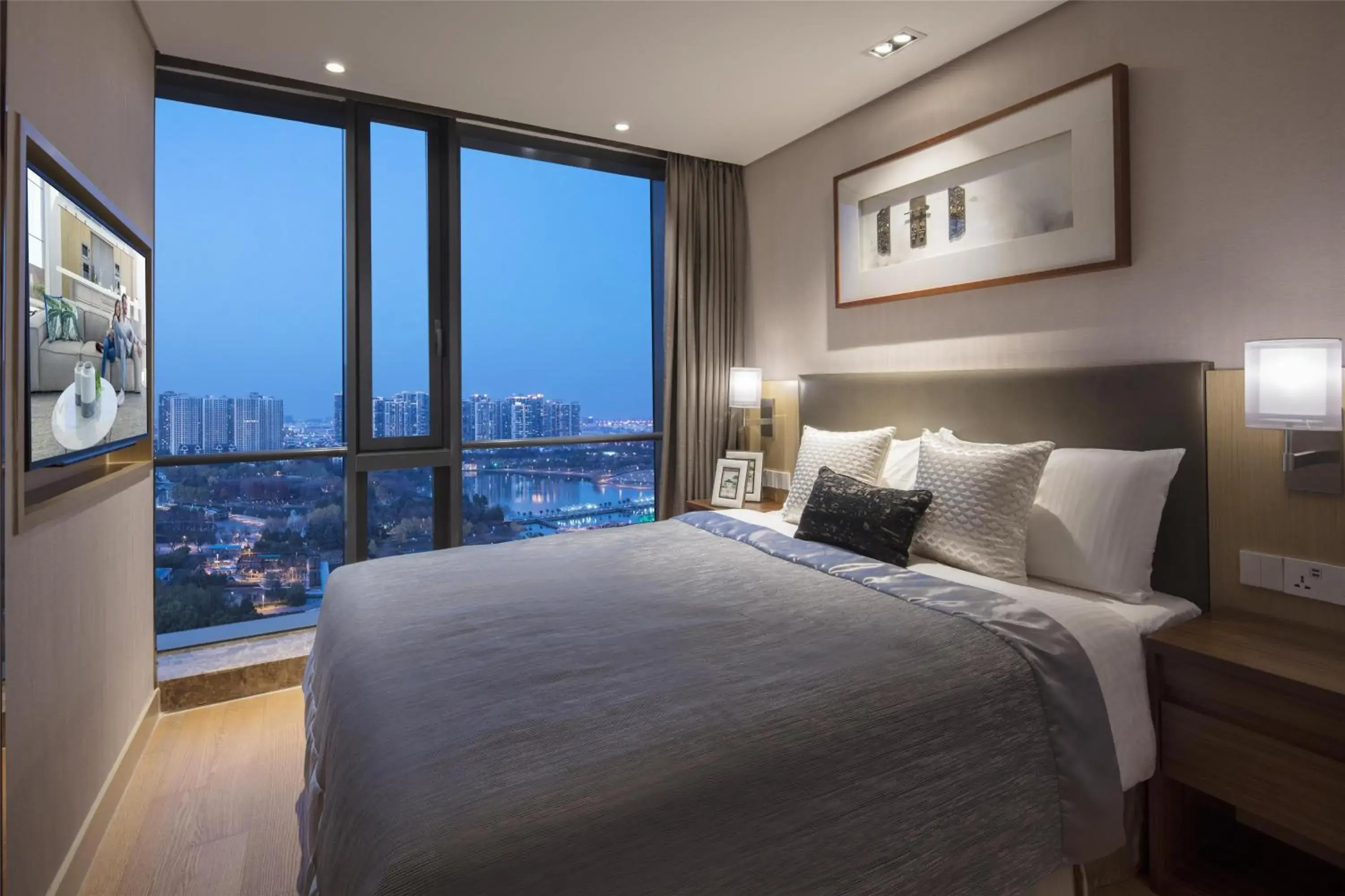 Bedroom, Bed in Somerset Baitang Suzhou Bedroom, Bed in Somerset Baitang Suzhou