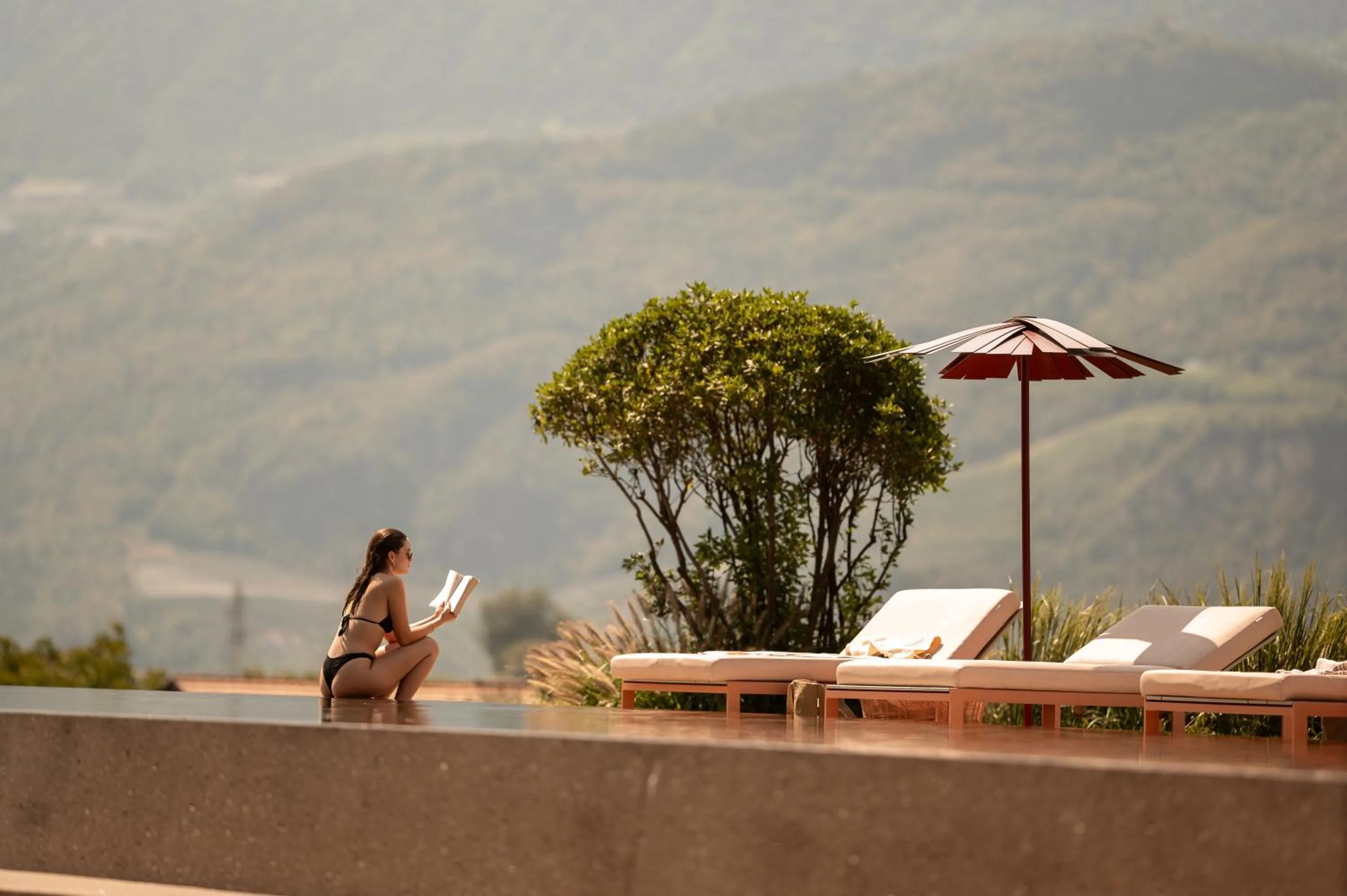 Mountain view in Hotel Muchele