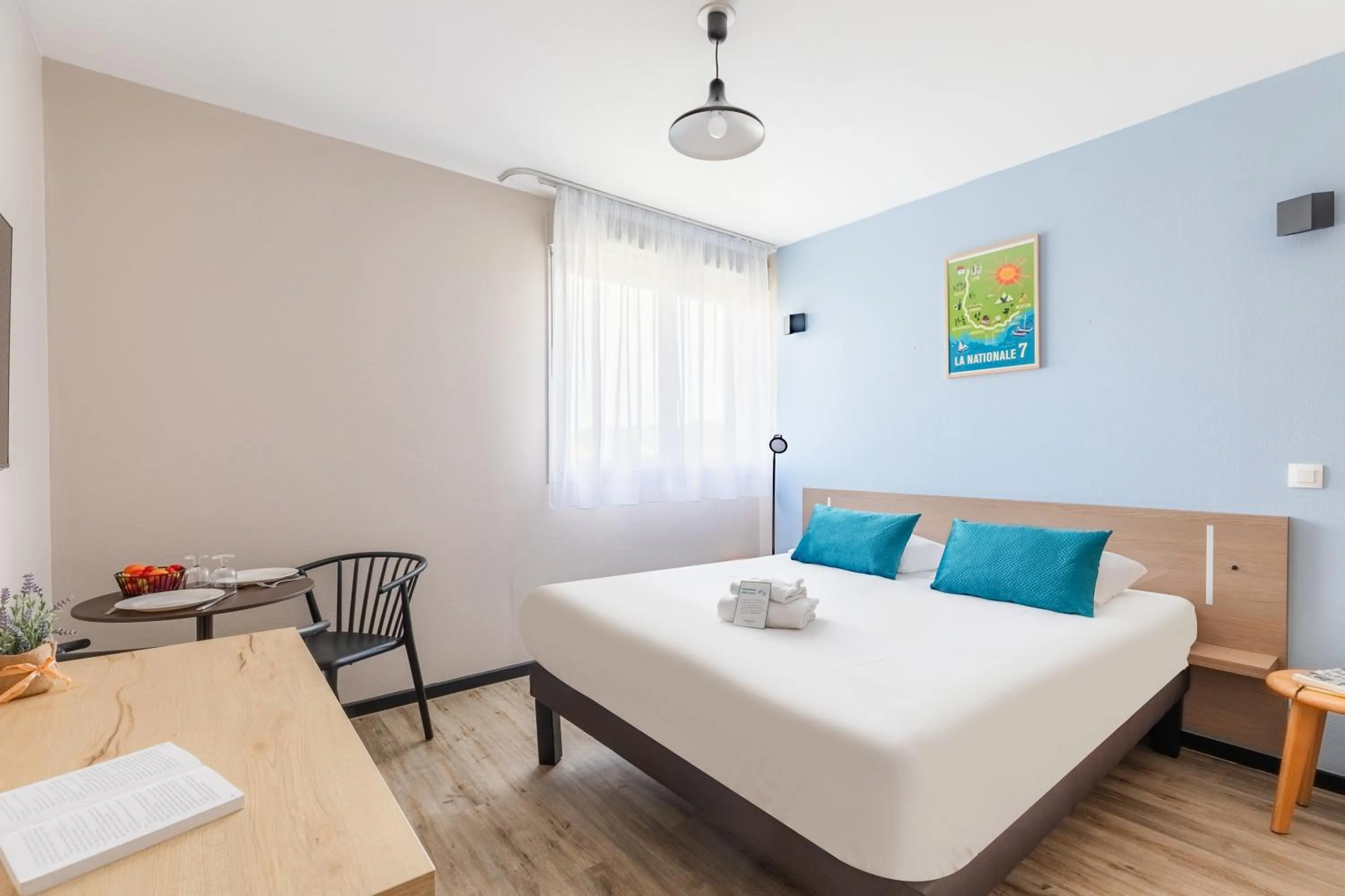 Bed in Appart'City Classic Montelimar