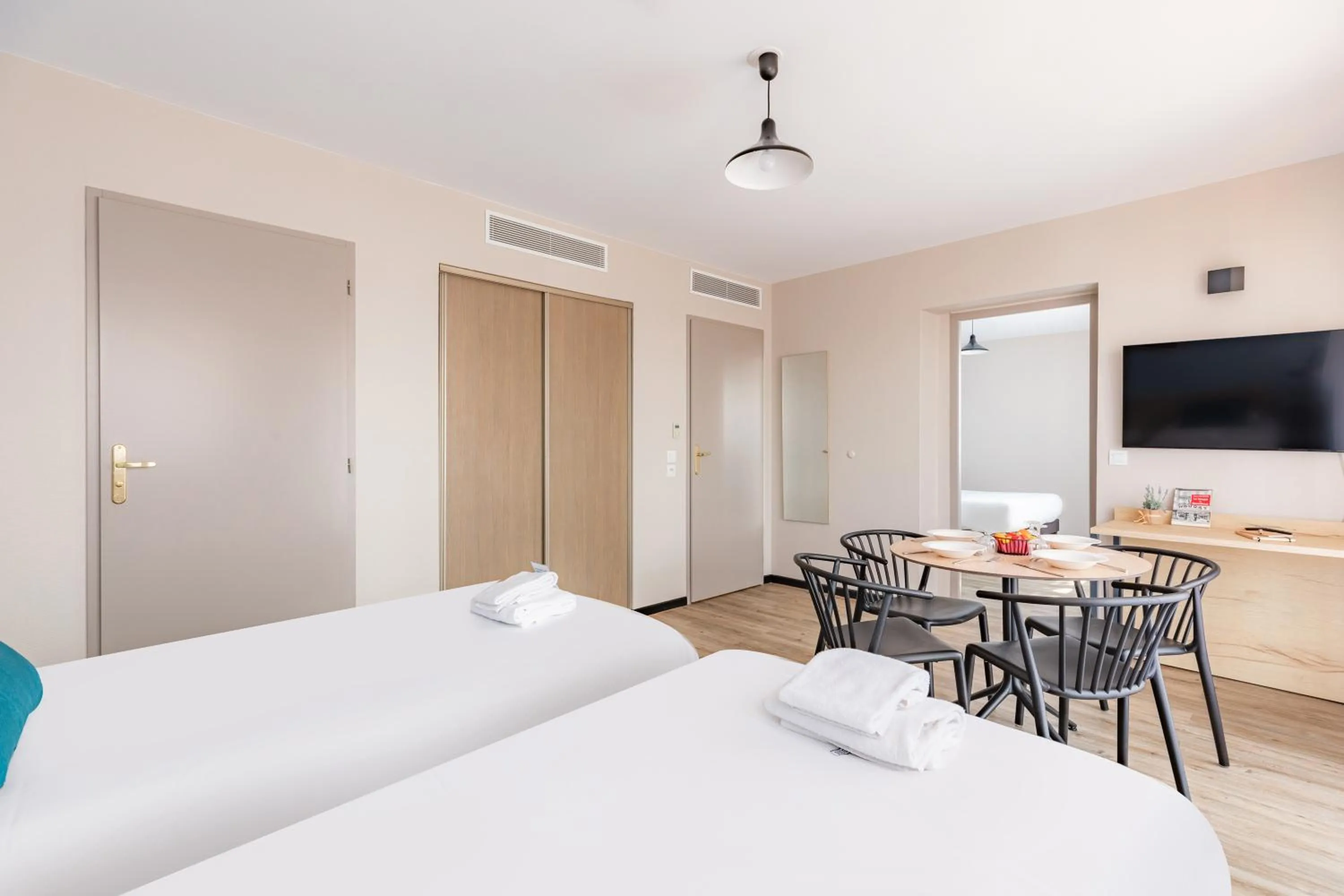 Bed in Appart'City Classic Montelimar