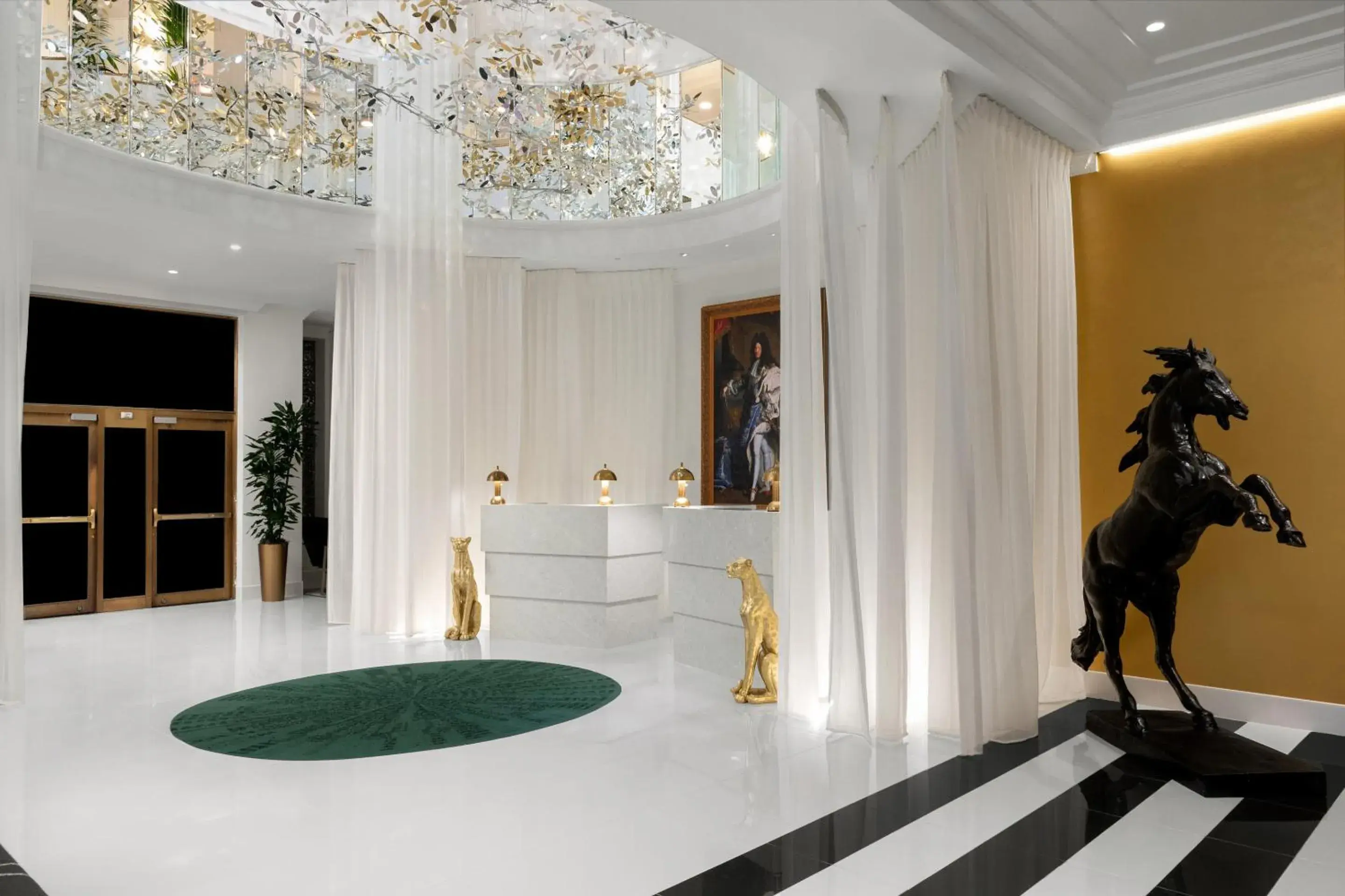 Lobby or reception in The Admiral, Downtown Historic District Lobby or reception in The Admiral, Downtown Historic District