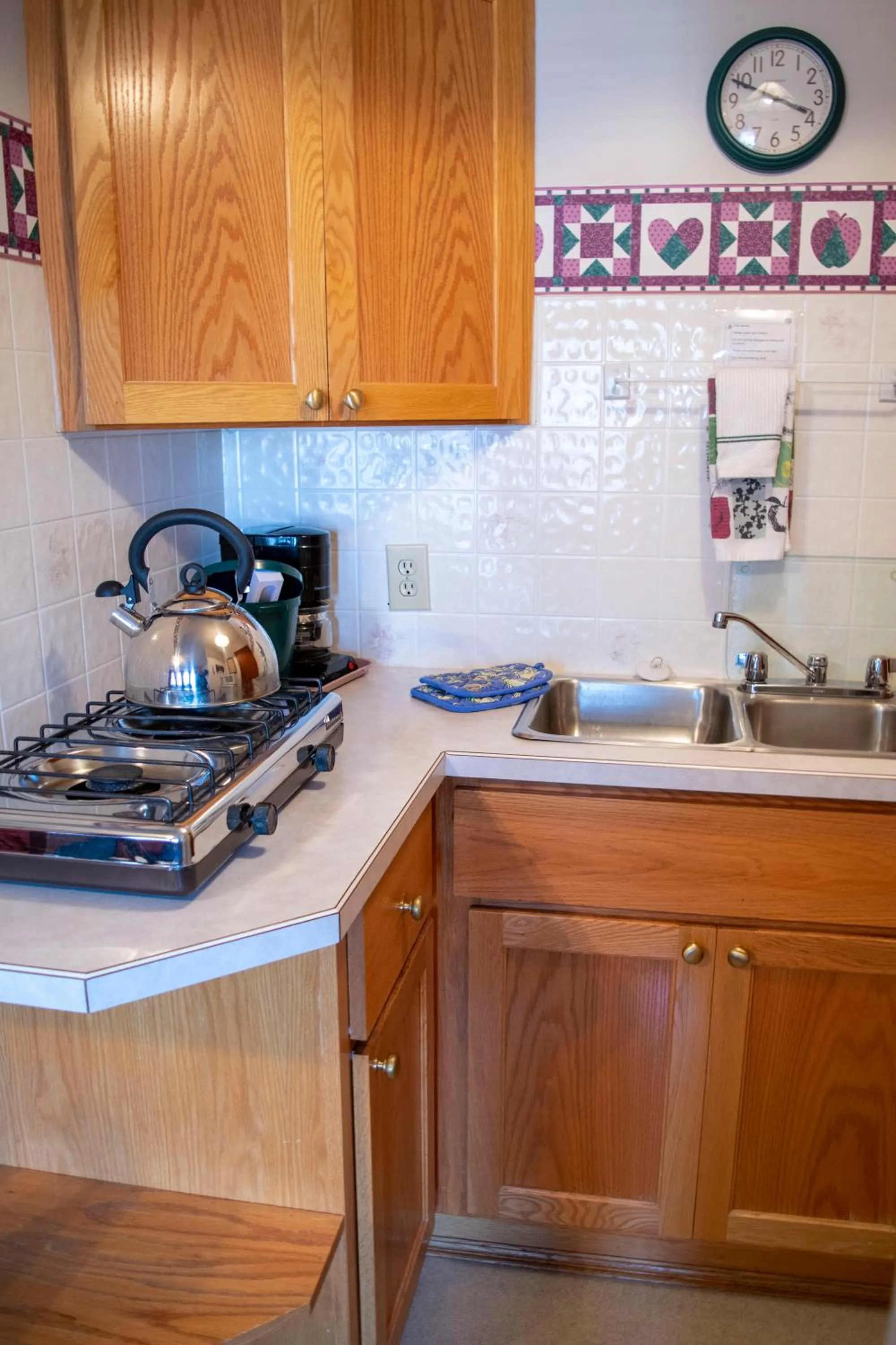 Kitchen or kitchenette in Crandell Mountain Lodge