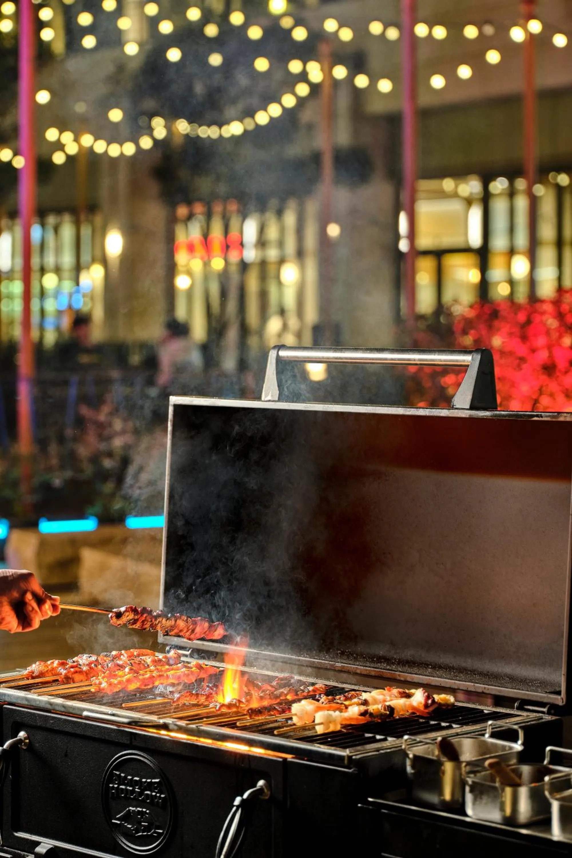 BBQ facilities in Landing Jeju Shinhwa World Hotel