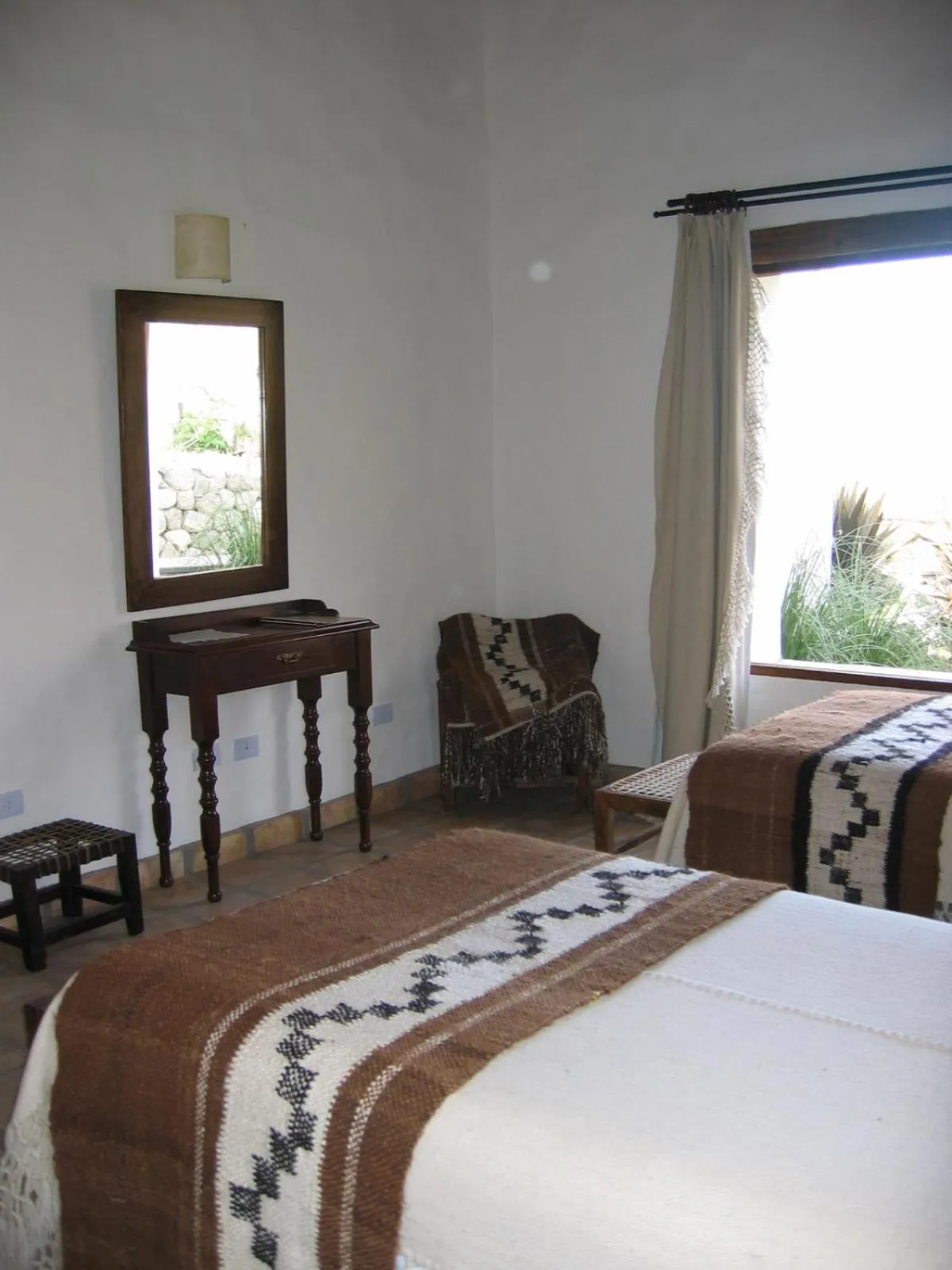 Bed in Estancia Las Carreras