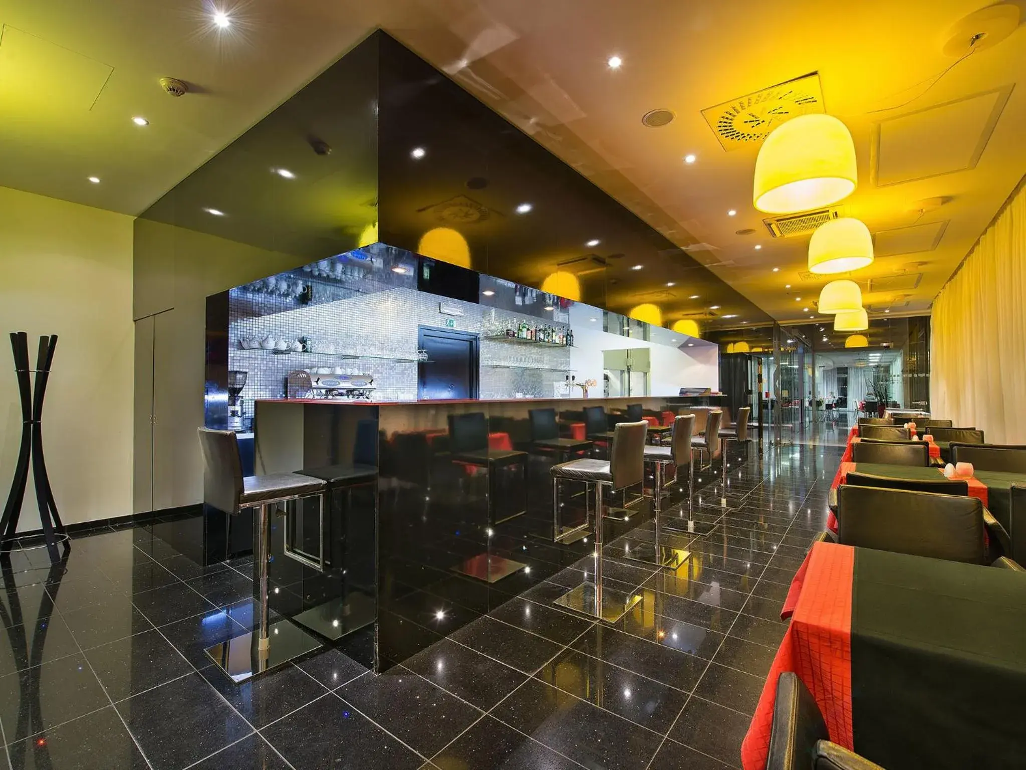 Lounge or bar in EA Hotel Tereziánský dvůr Lounge or bar in EA Hotel Tereziánský dvůr