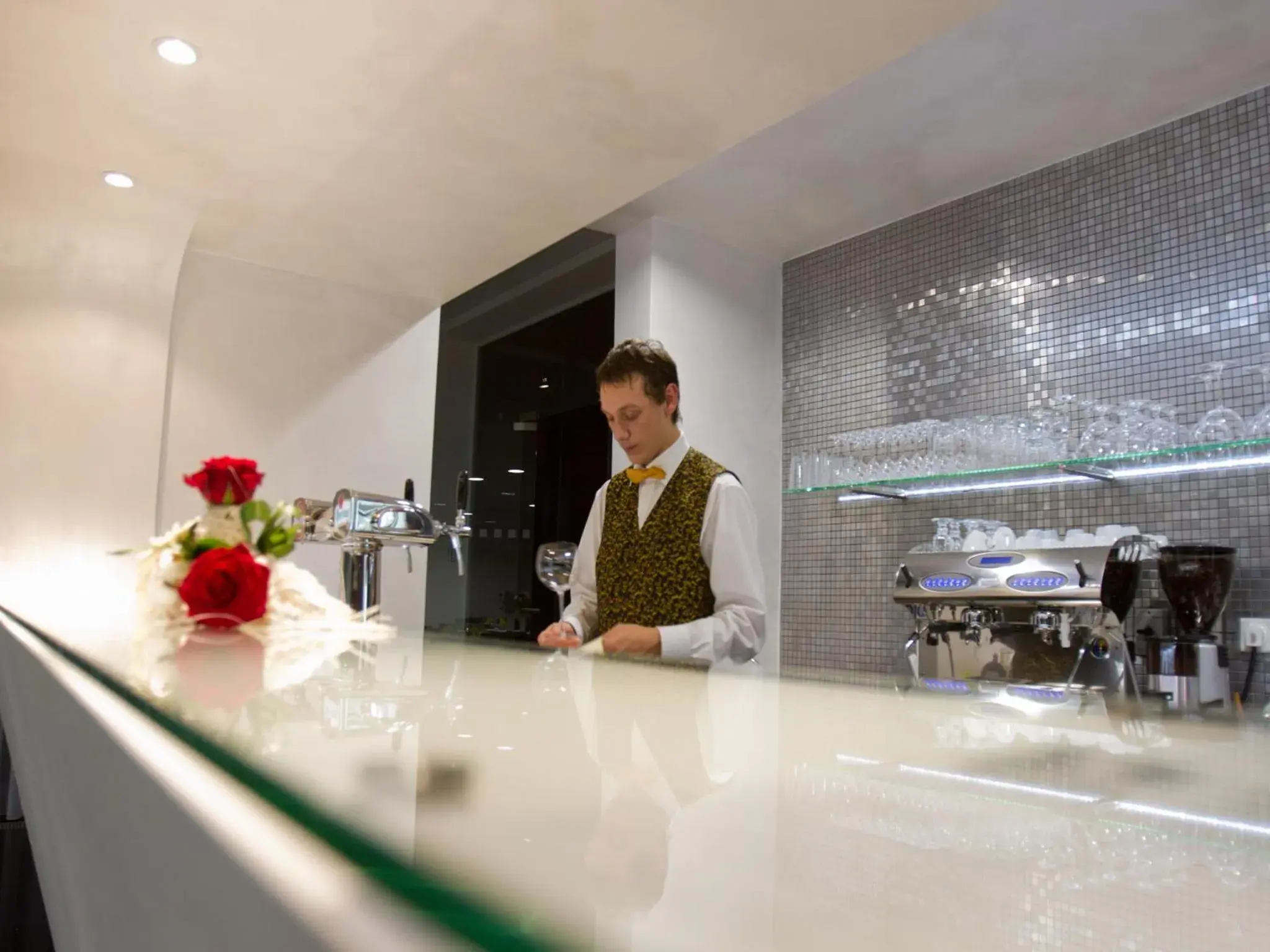 Lounge or bar in EA Hotel Tereziánský dvůr Lounge or bar in EA Hotel Tereziánský dvůr