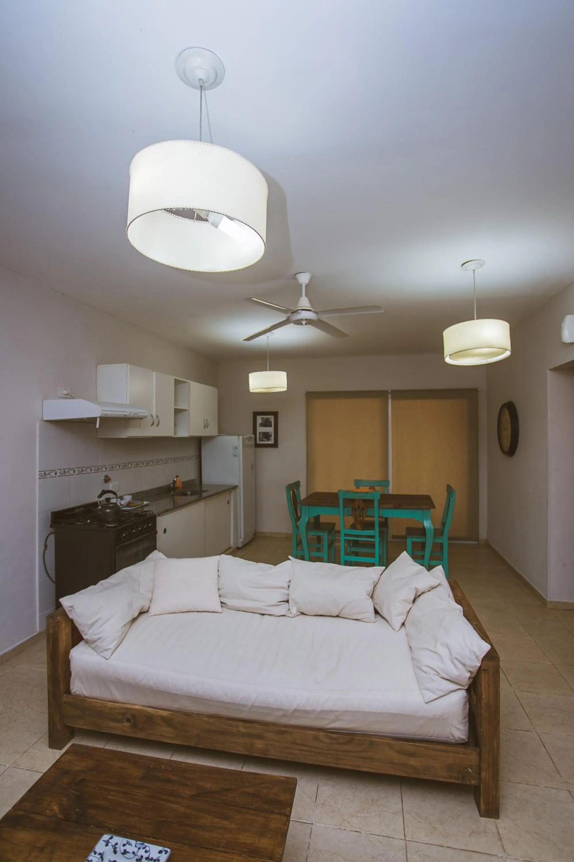 Bed in Río Arriba Suites & Apartments & Restó