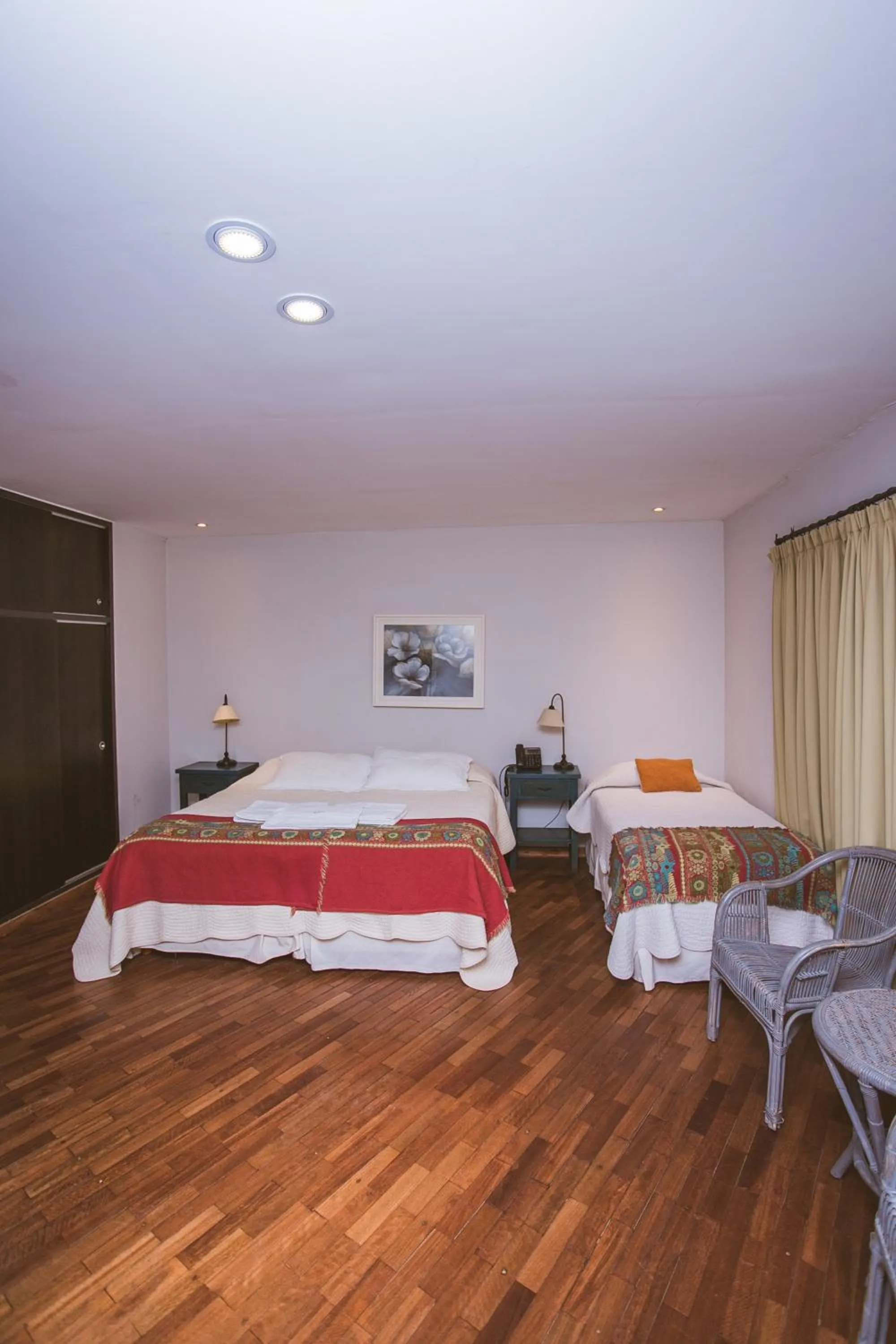 Bed in Río Arriba Suites & Apartments & Restó