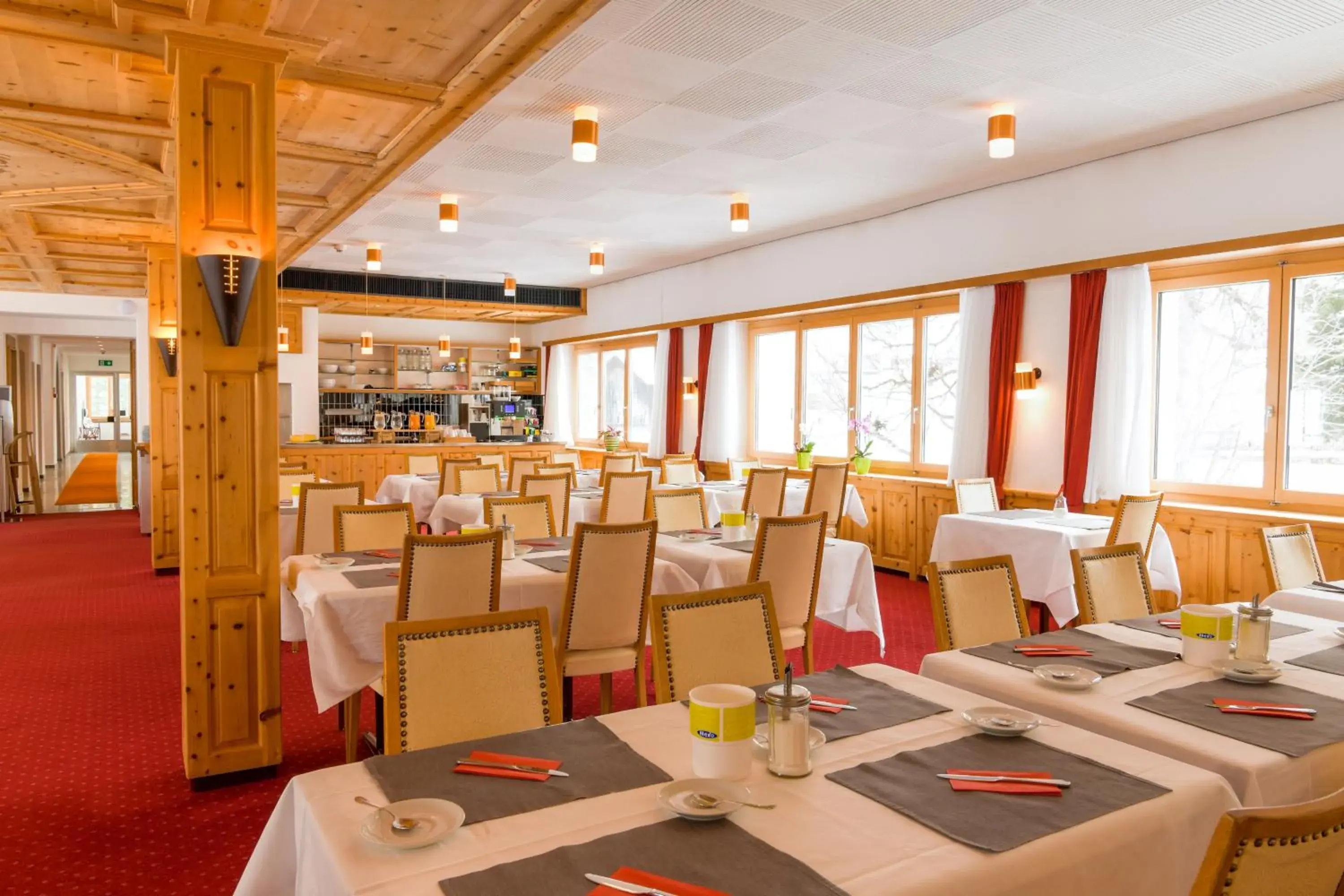 Breakfast in Hotel Grischuna Breakfast in Hotel Grischuna