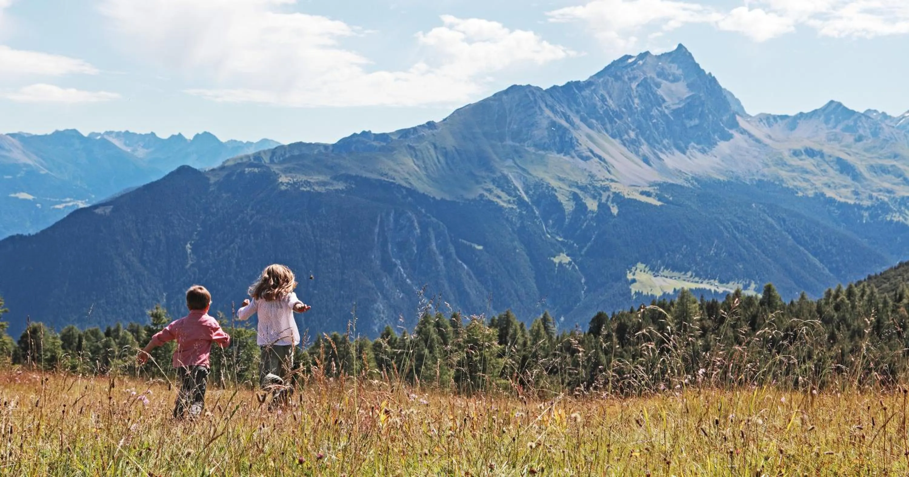 Natural landscape in Hotel Grischuna