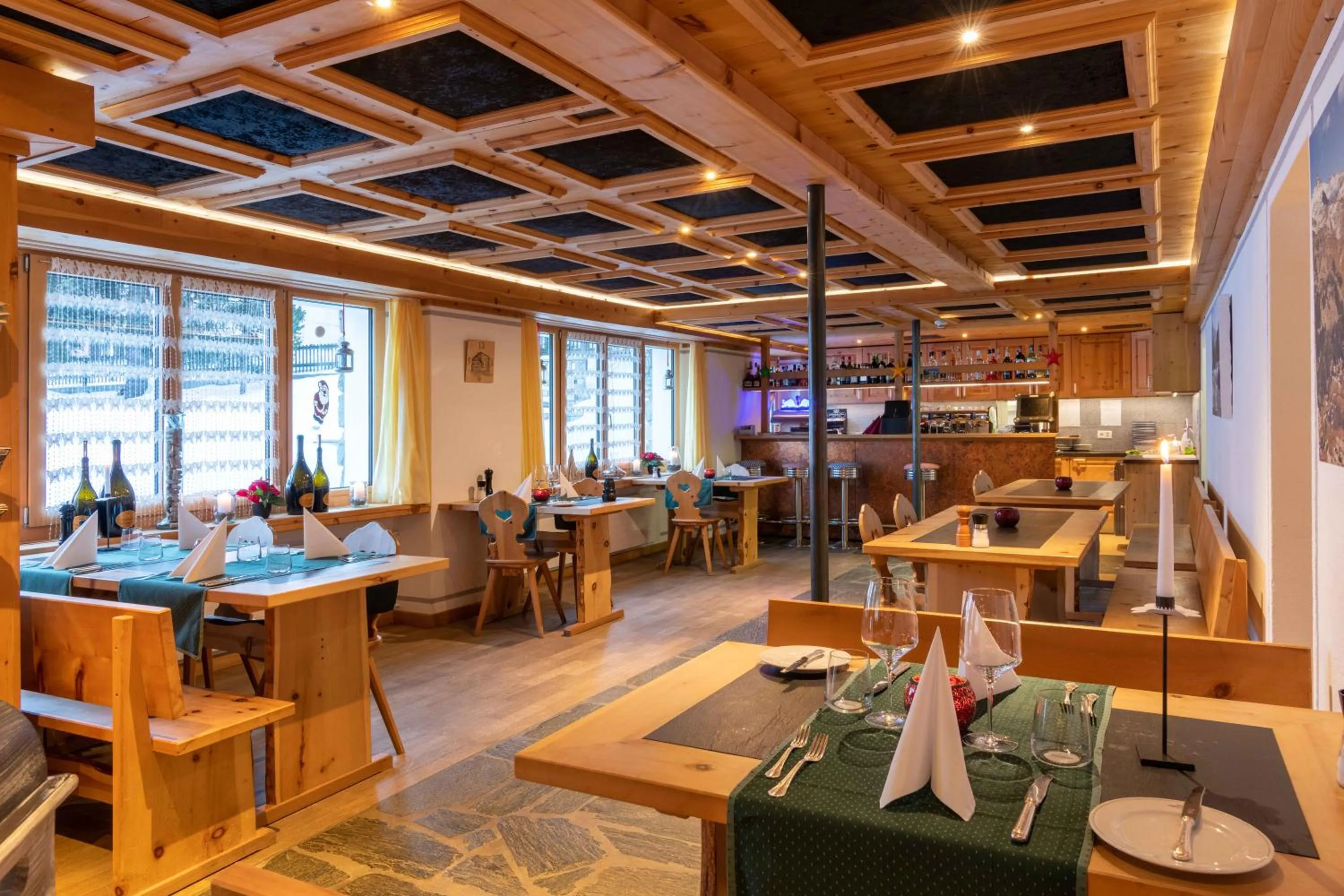Restaurant/places to eat in Hotel Grischuna