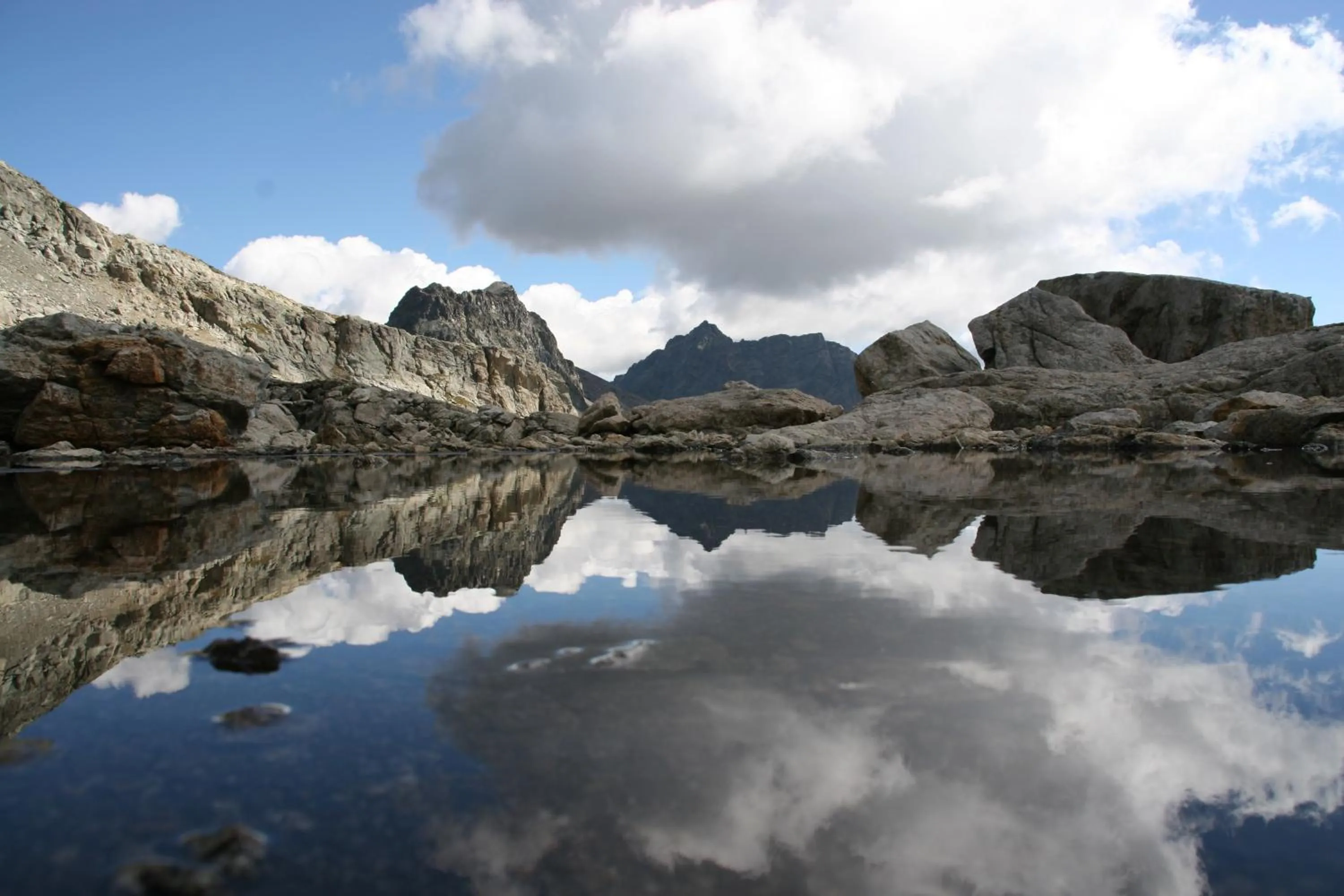 Natural landscape in Hotel Grischuna