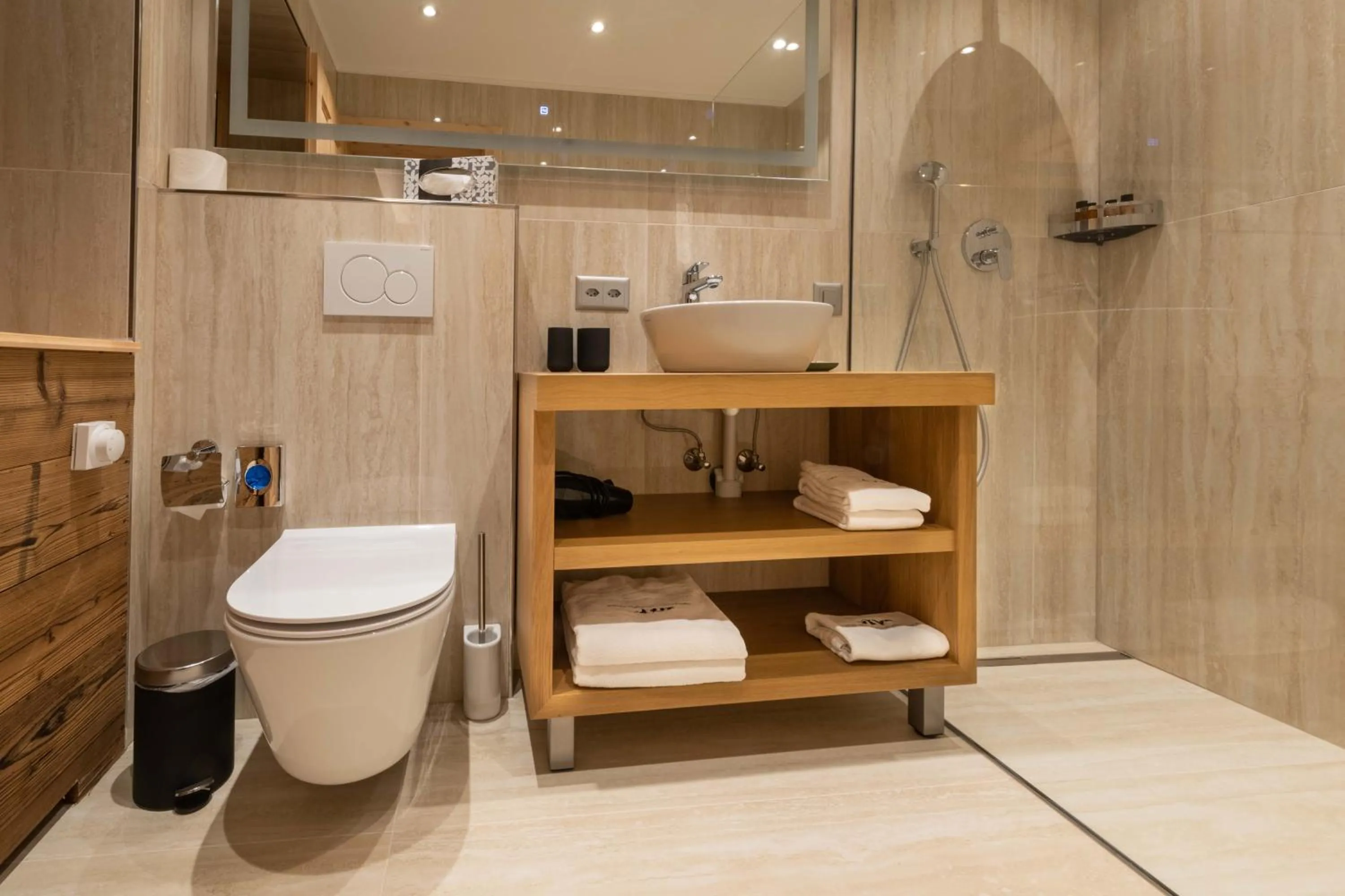 Bathroom in Hotel Grischuna