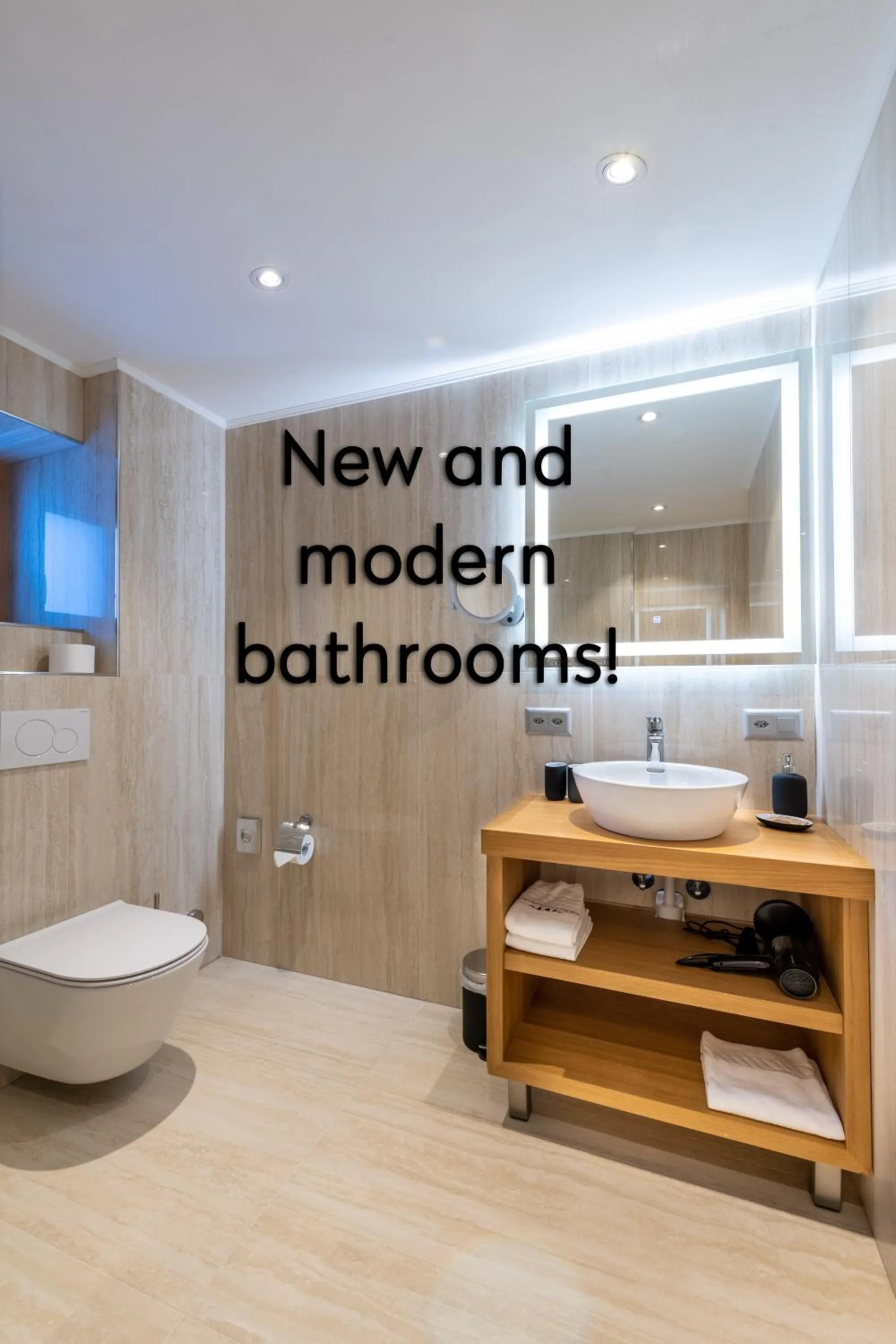 Bathroom in Hotel Grischuna