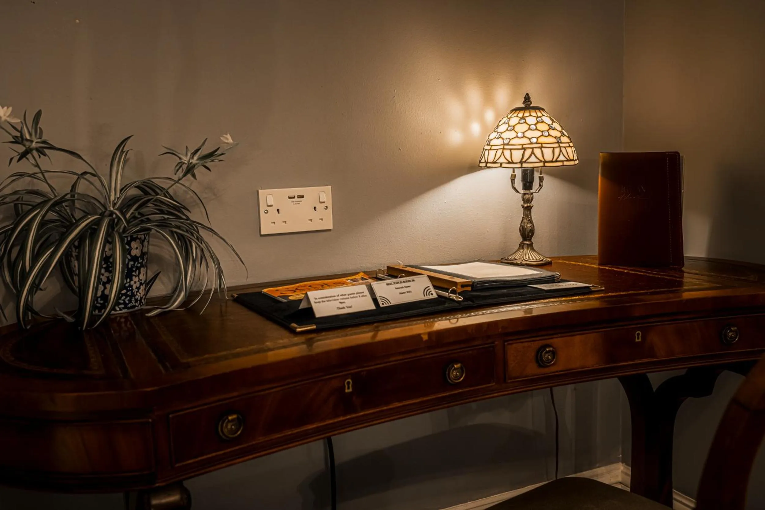 Seating area in The Alamo Guest House