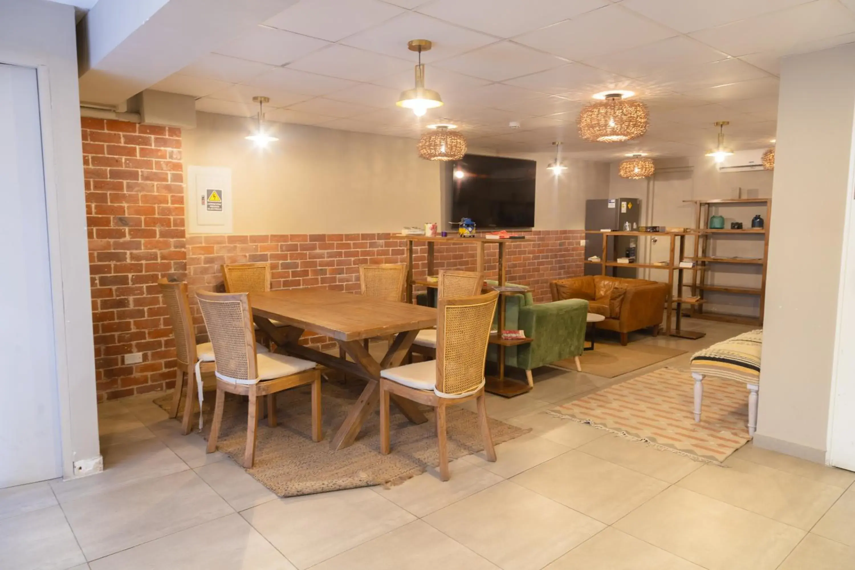 Seating area in Selina Posada Miraflores Seating area in Selina Posada Miraflores