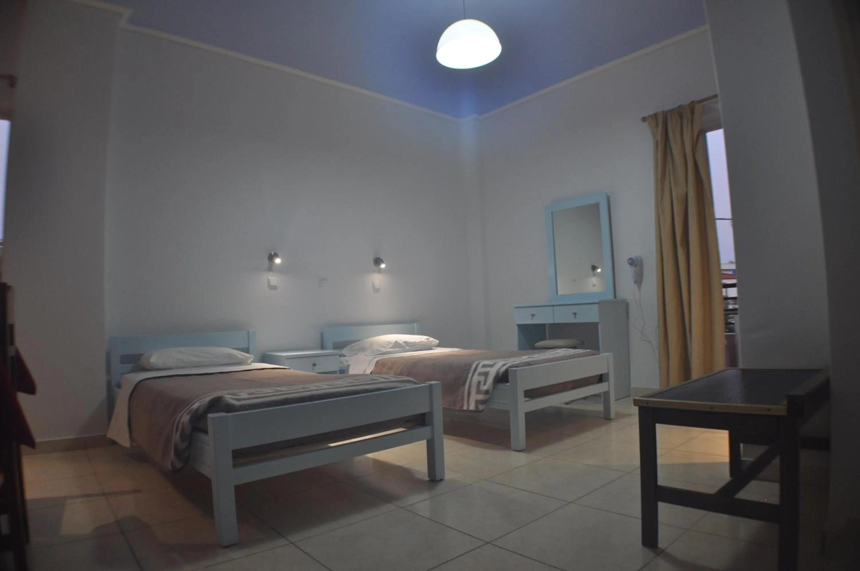 Balcony/Terrace, Bed in Zouboulia Apartments