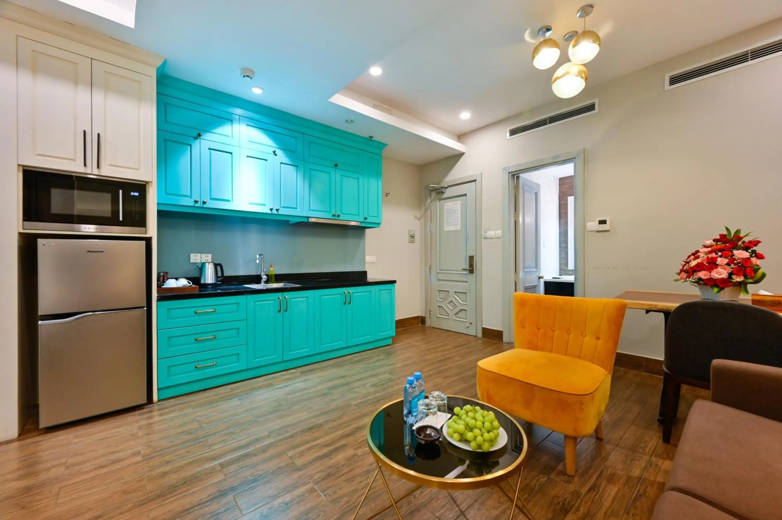 Kitchen or kitchenette in Sam Royal Apartment