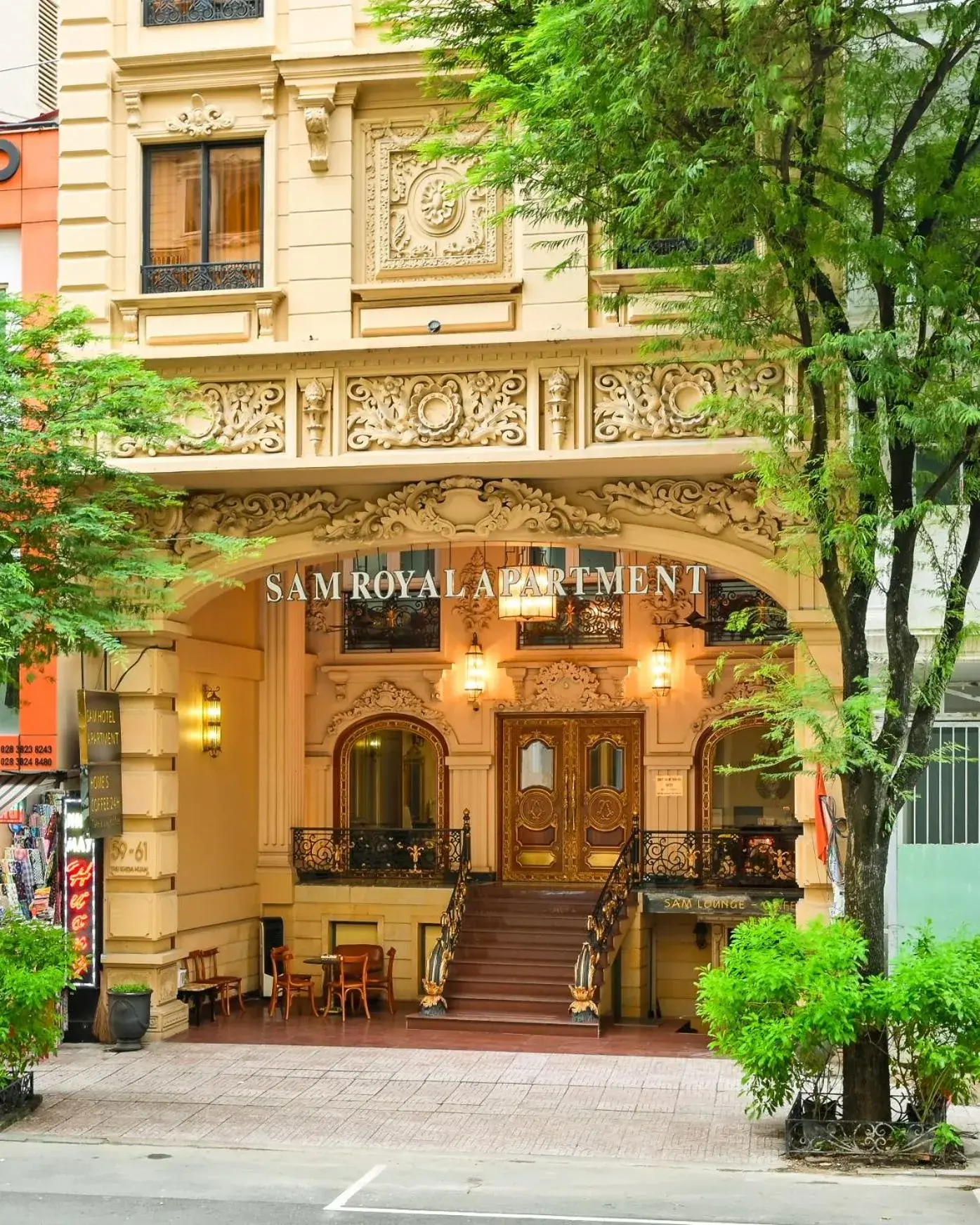 Facade/entrance in Sam Royal Apartment Facade/entrance in Sam Royal Apartment