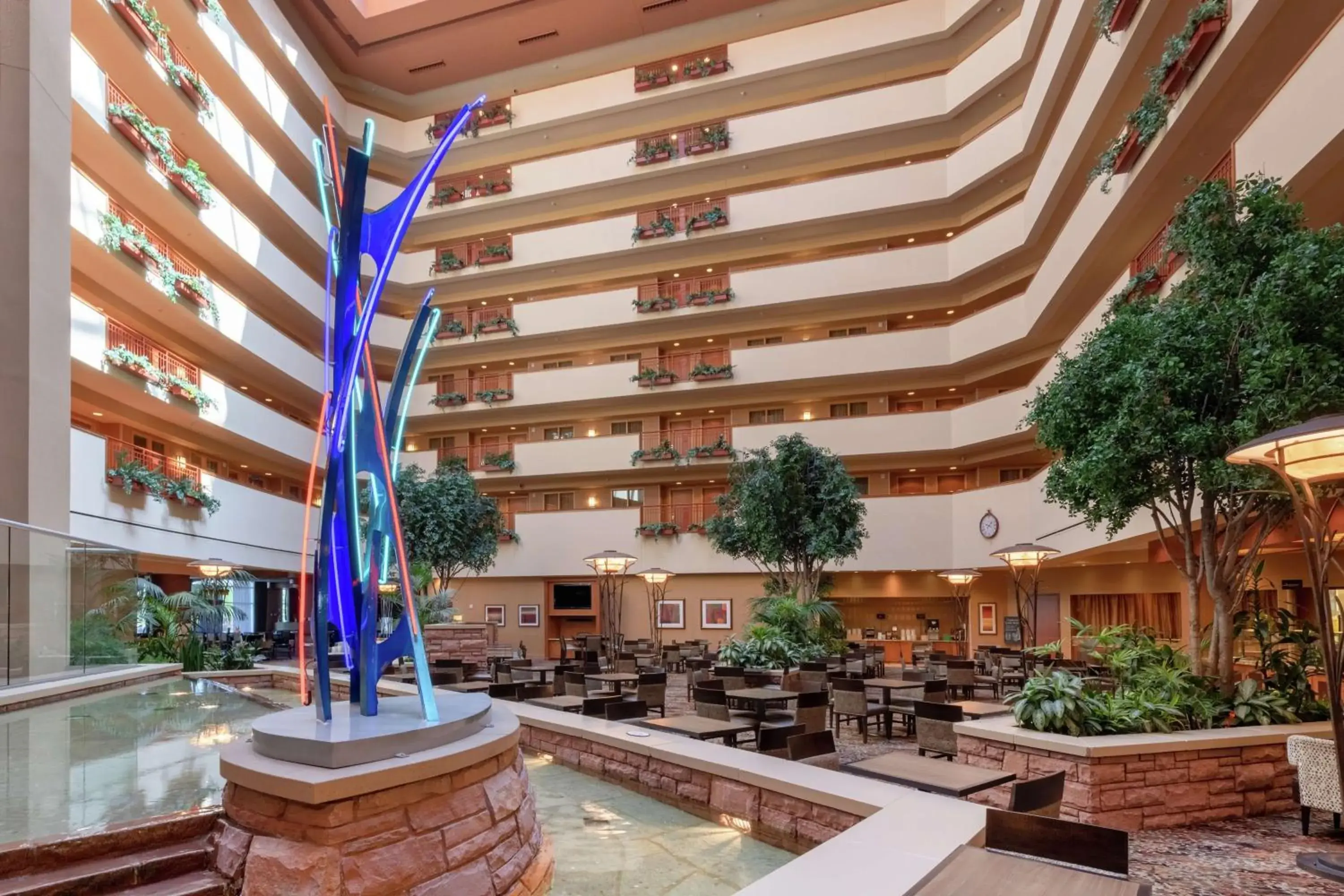 Lobby or reception in Embassy Suites Loveland Conference Center Lobby or reception in Embassy Suites Loveland Conference Center
