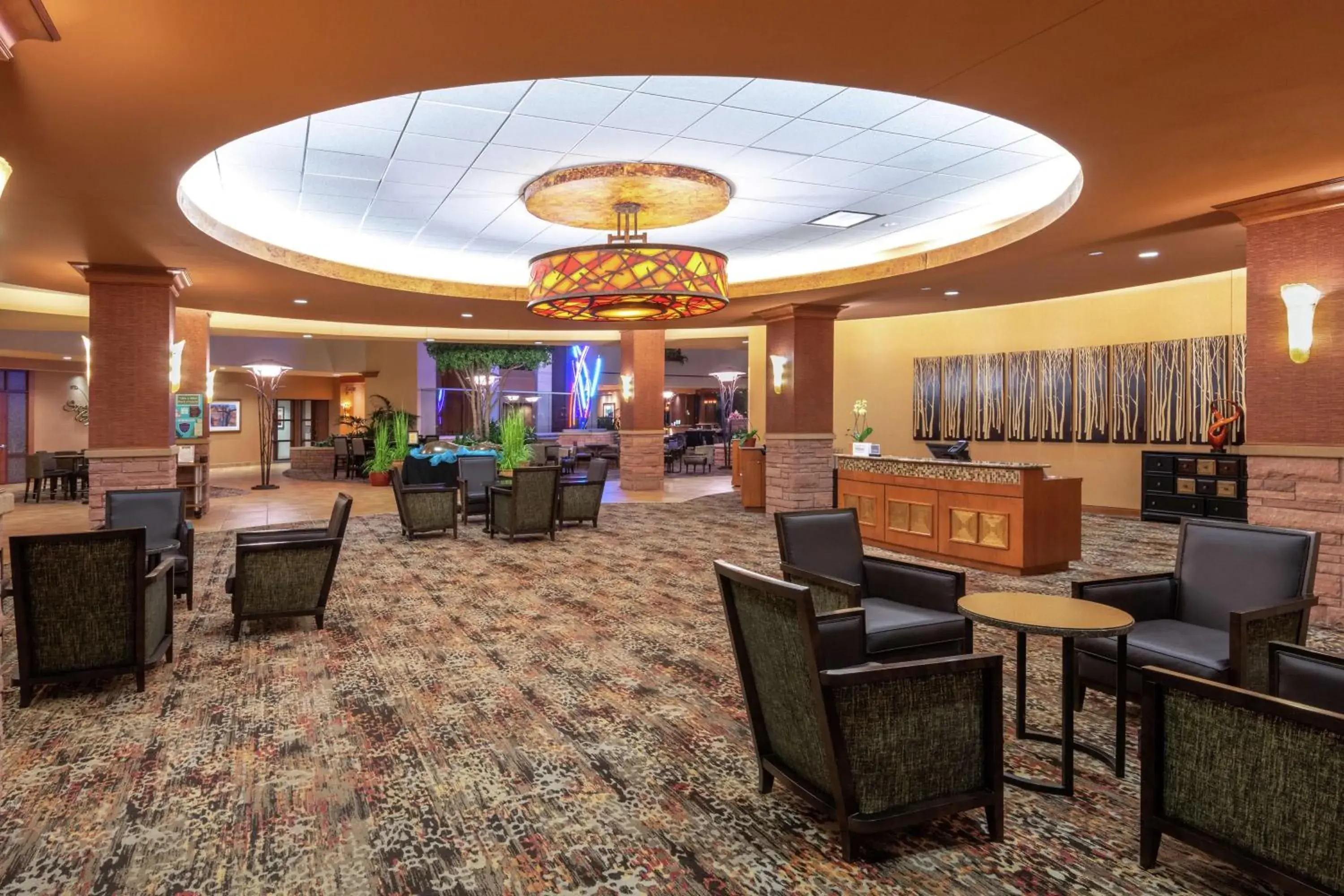 Lobby or reception in Embassy Suites Loveland Conference Center Lobby or reception in Embassy Suites Loveland Conference Center