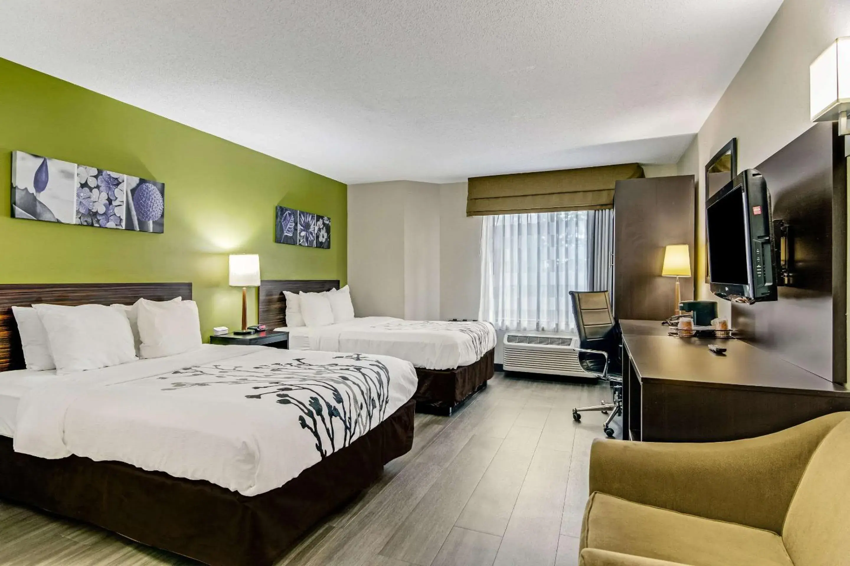 Bedroom, Bed in Sleep Inn near I-80 and I-94 Bedroom, Bed in Sleep Inn near I-80 and I-94