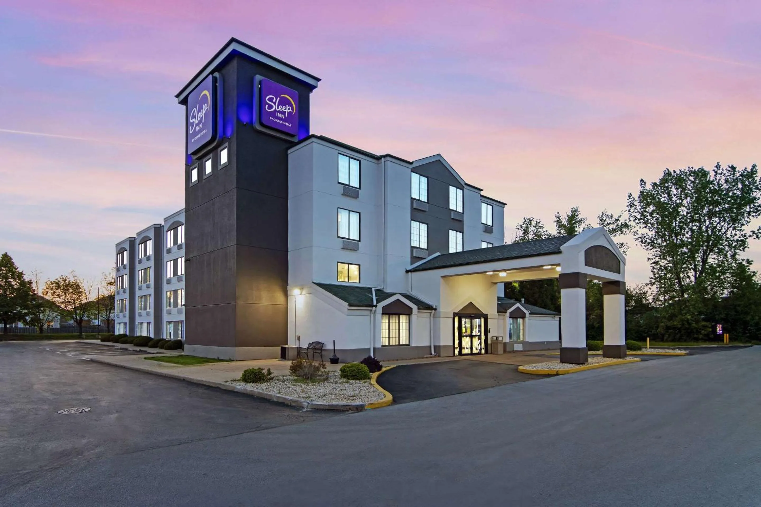 Property building in Sleep Inn near I-80 and I-94