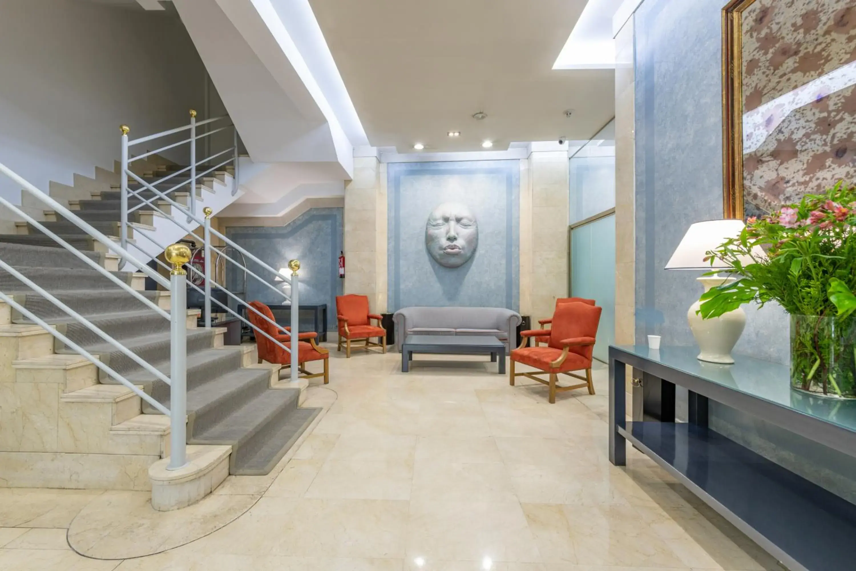 Lobby or reception in Espahotel Plaza de España Lobby or reception in Espahotel Plaza de España