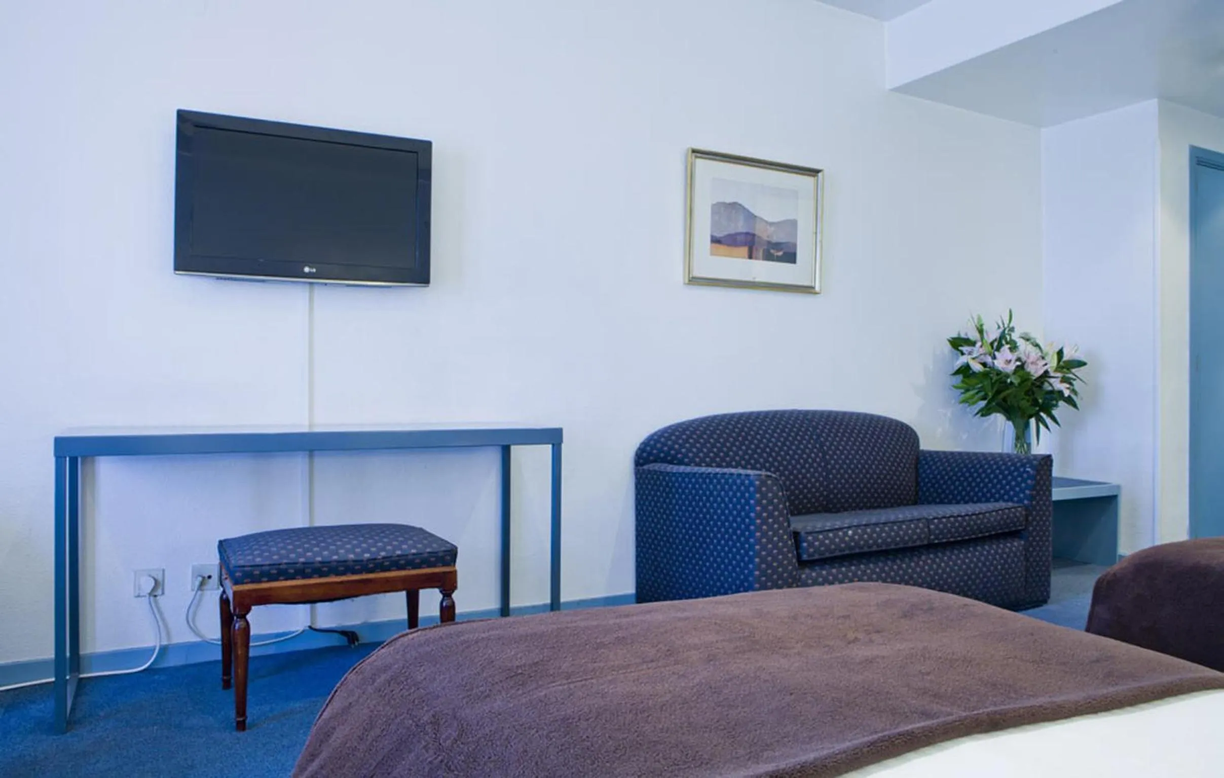 Bed in Espahotel Plaza de España