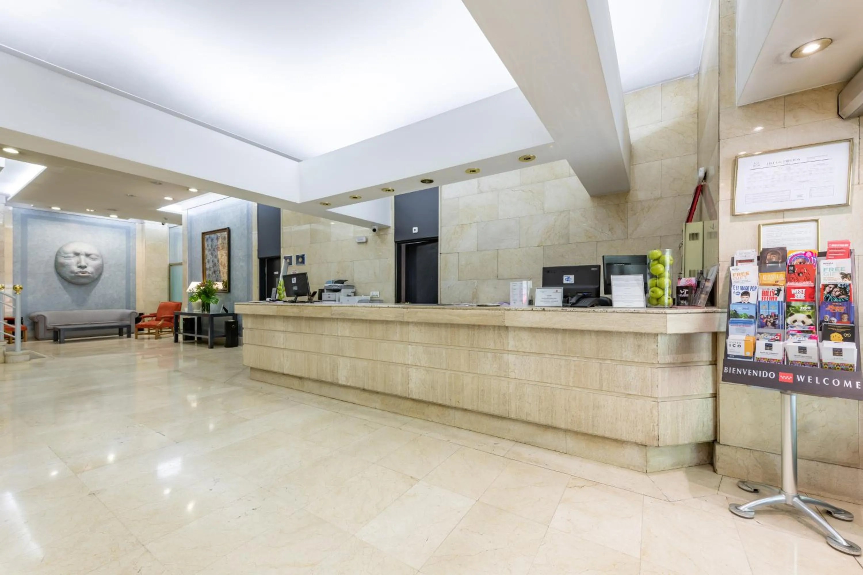 Lobby or reception in Espahotel Plaza de España