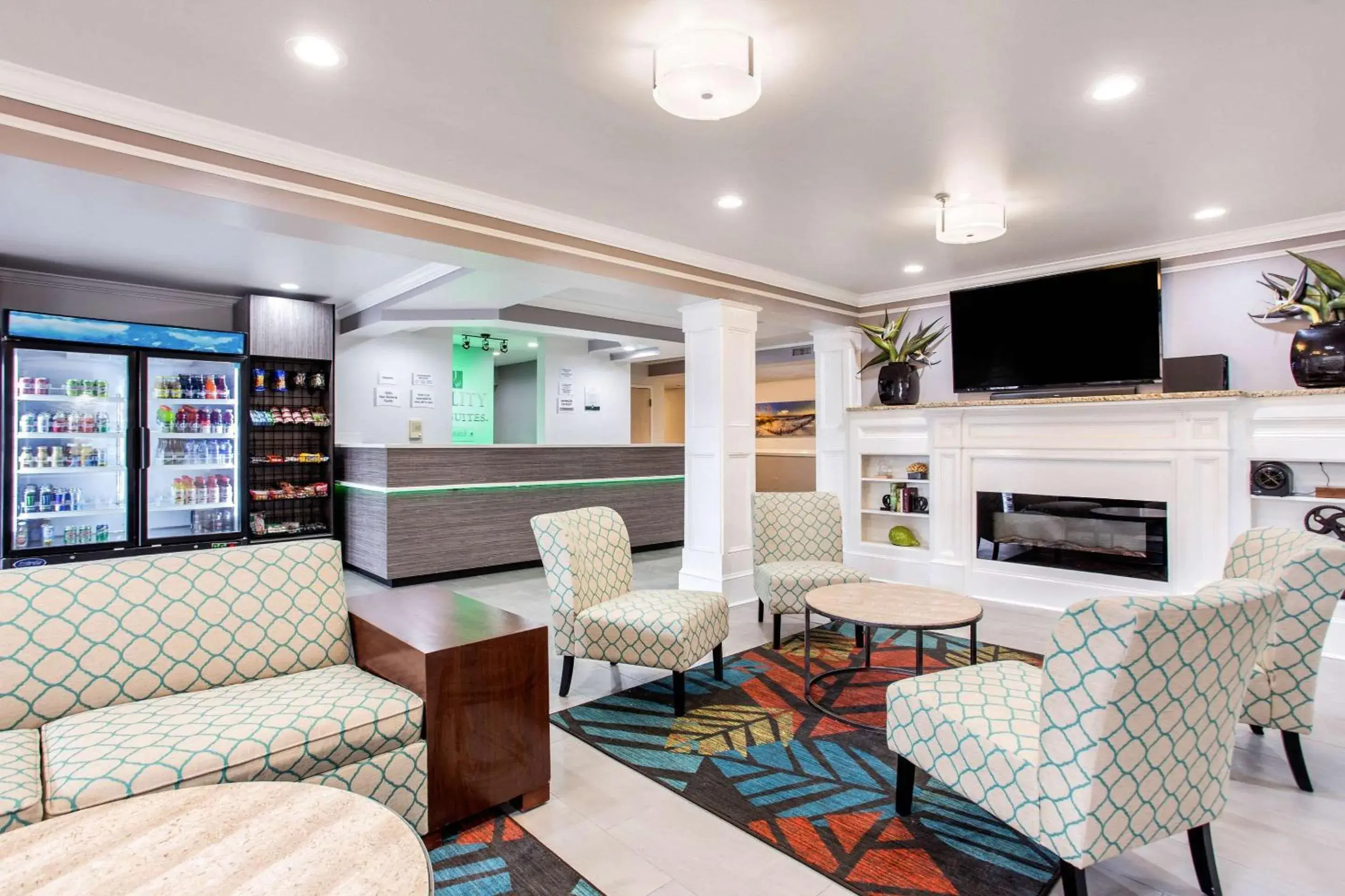 Lobby or reception in Quality Inn & Suites Myrtle Beach near Outlets Lobby or reception in Quality Inn & Suites Myrtle Beach near Outlets