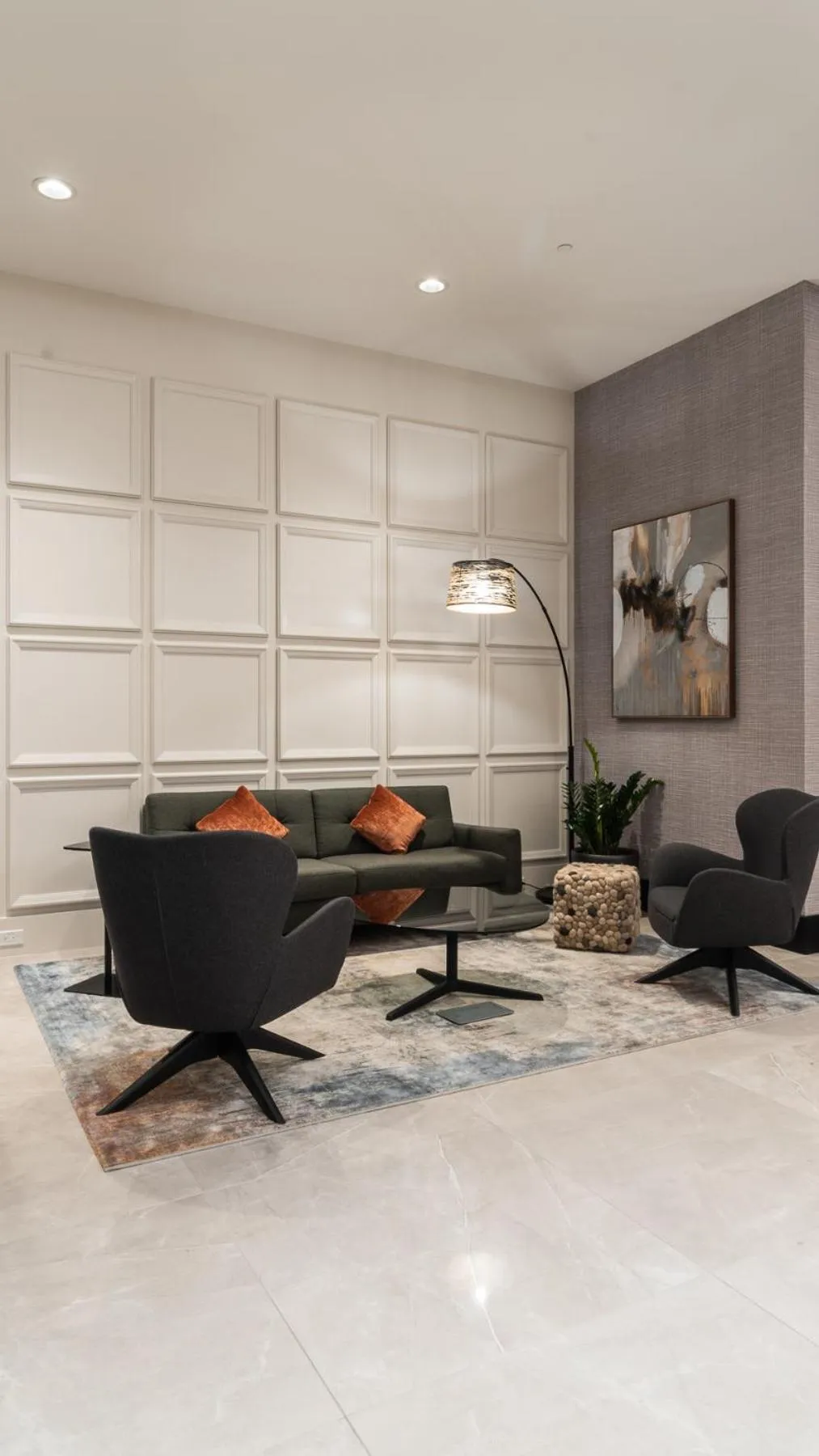 Living room in Sheraton Laval Hotel