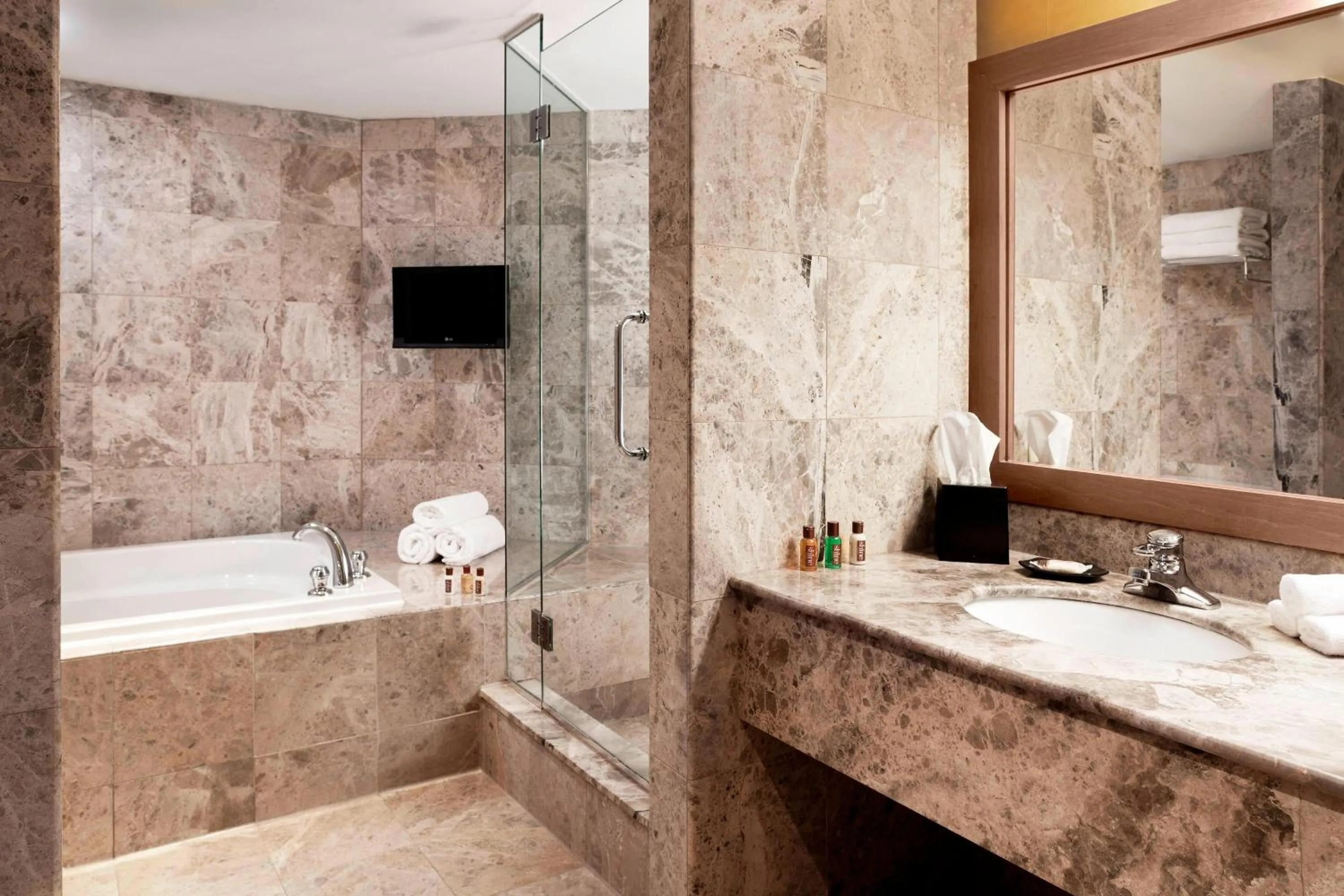 Bathroom in Sheraton Laval Hotel