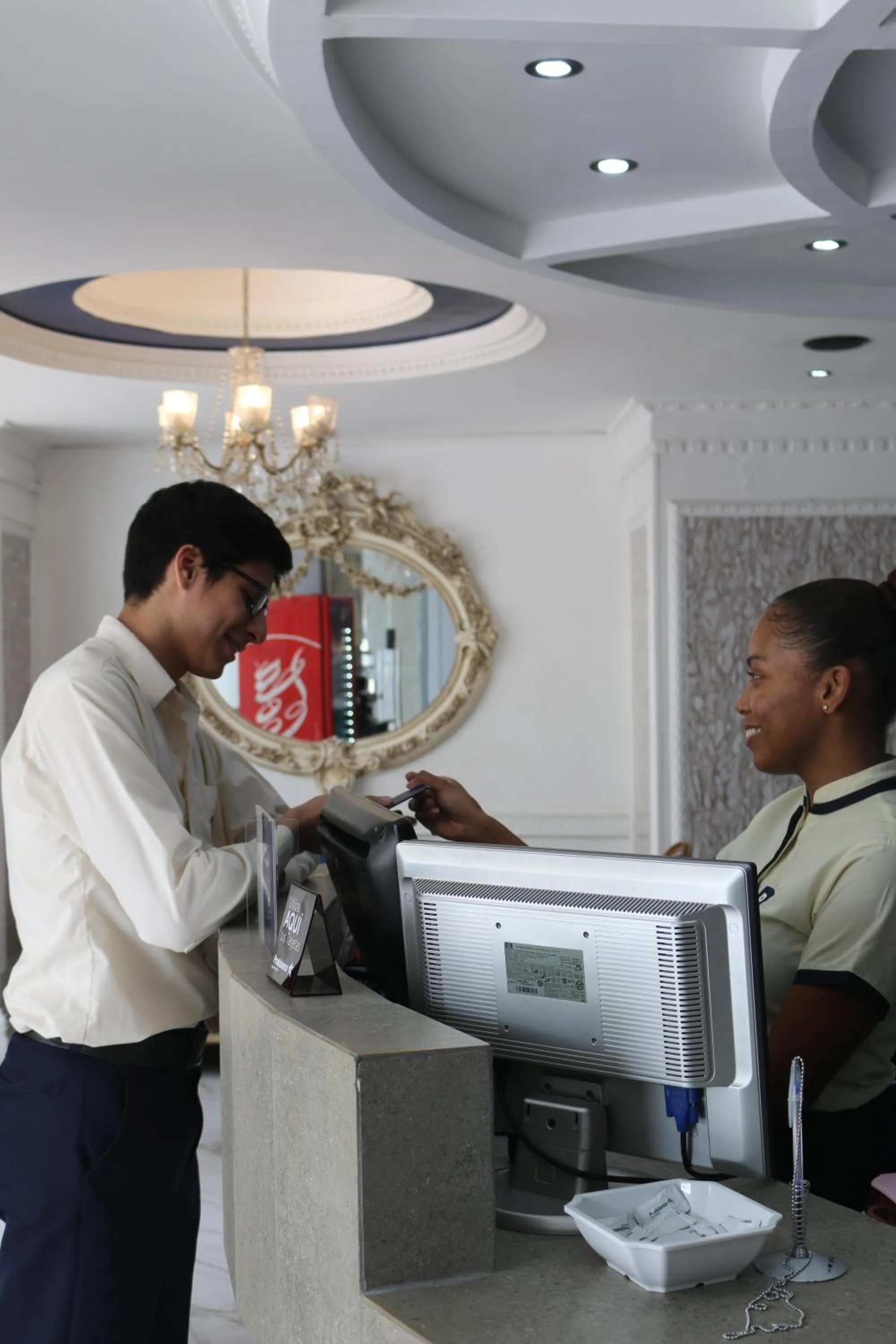 Lobby or reception in Hotel Presidente Internacional